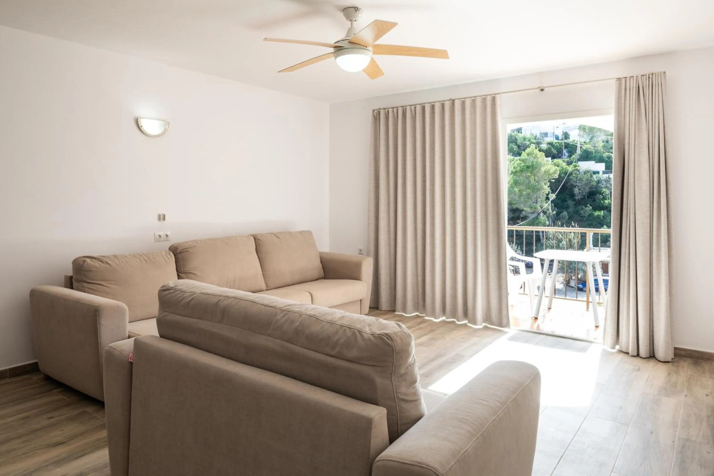 Living room in Aparthotel Puerto Cala Vadella