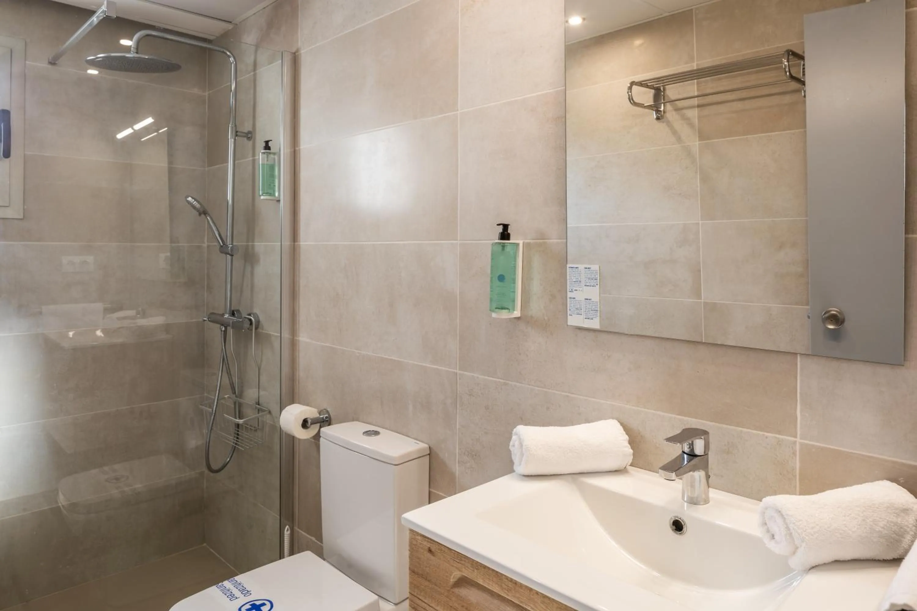 Bathroom in Aparthotel Puerto Cala Vadella