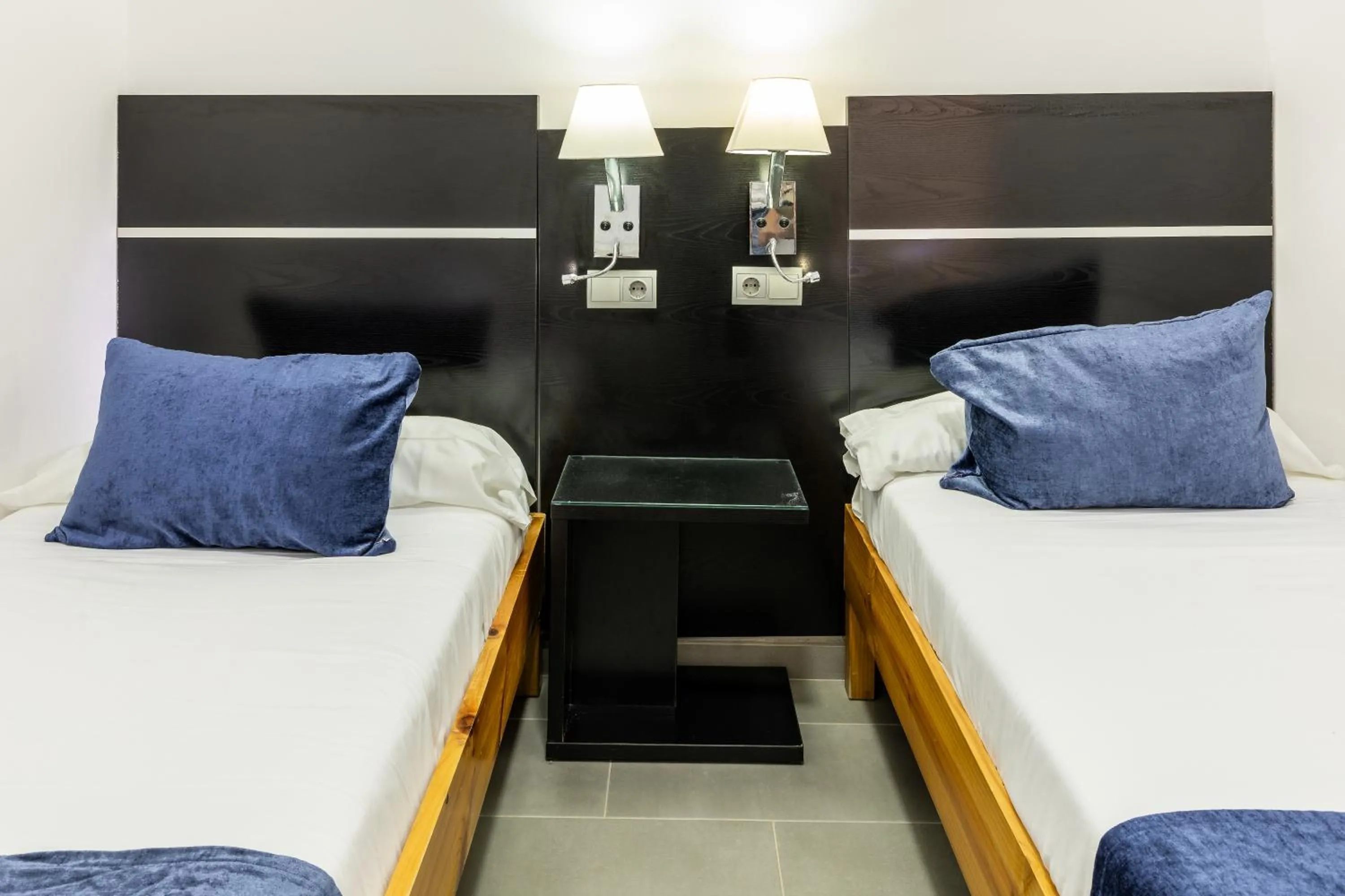 Bedroom, Bed in Aparthotel Puerto Cala Vadella