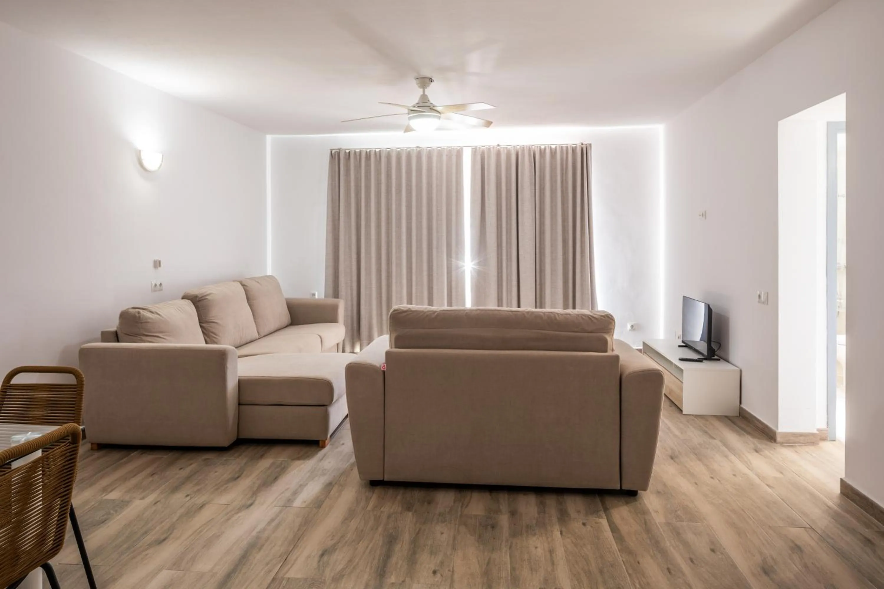 Living room in Aparthotel Puerto Cala Vadella