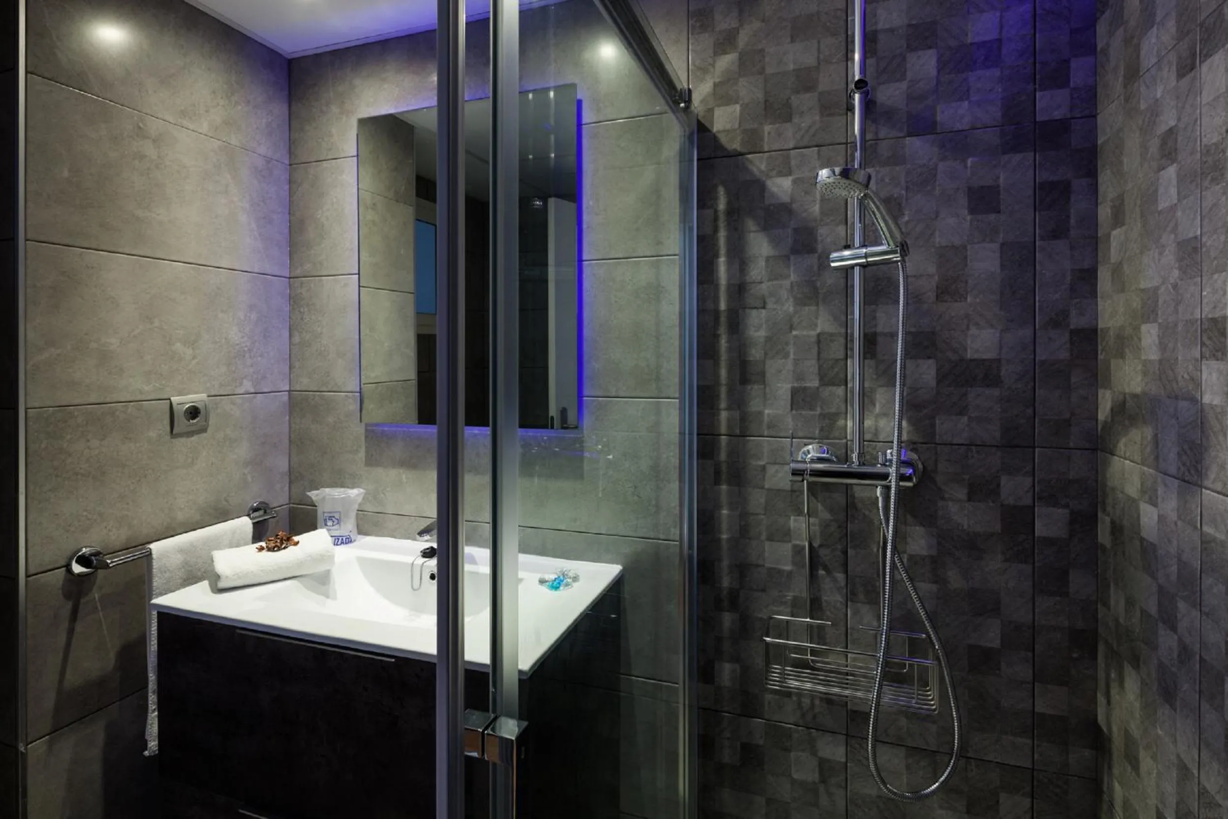 Bathroom in Aparthotel Puerto Cala Vadella