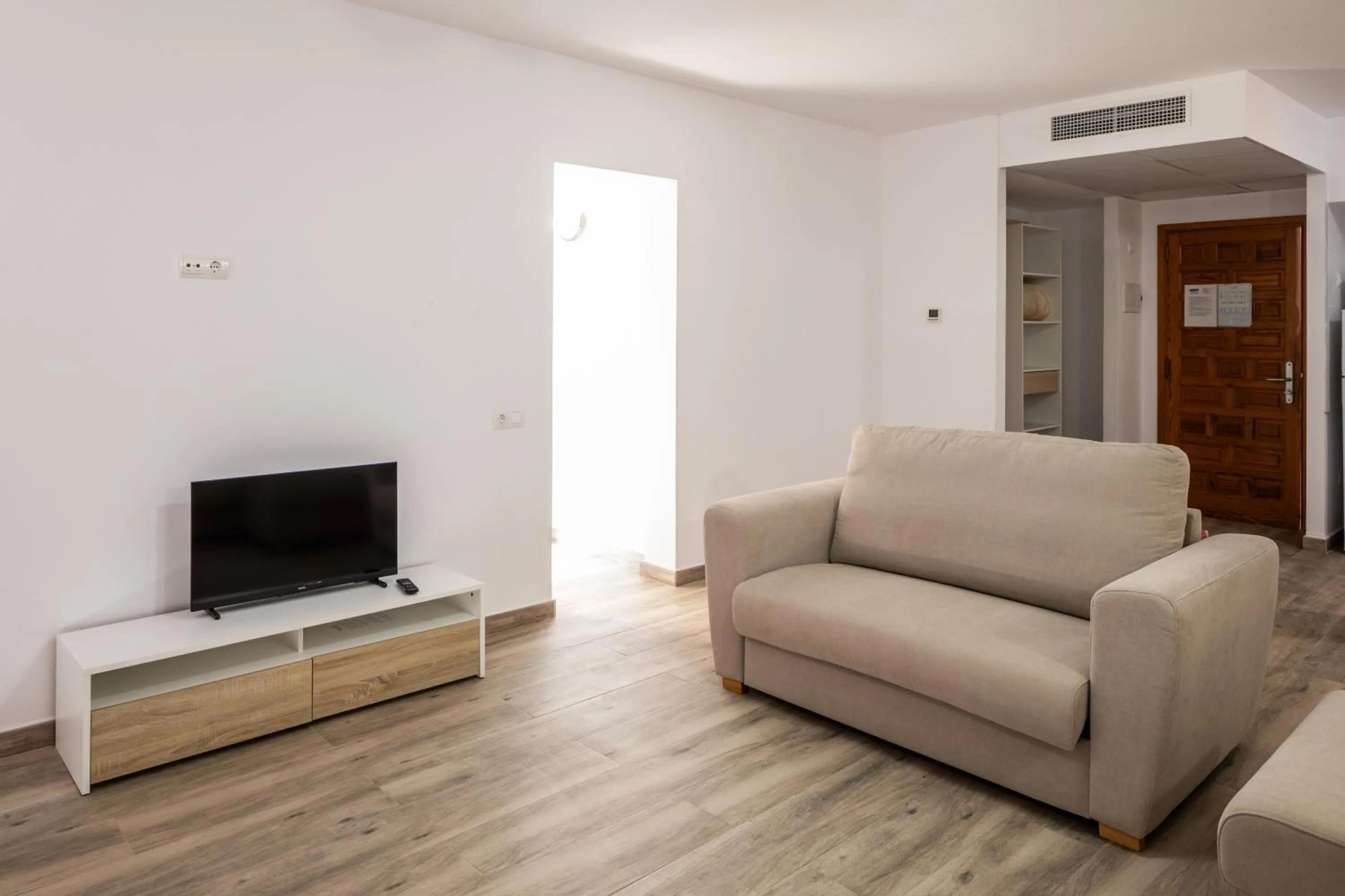 Living room in Aparthotel Puerto Cala Vadella