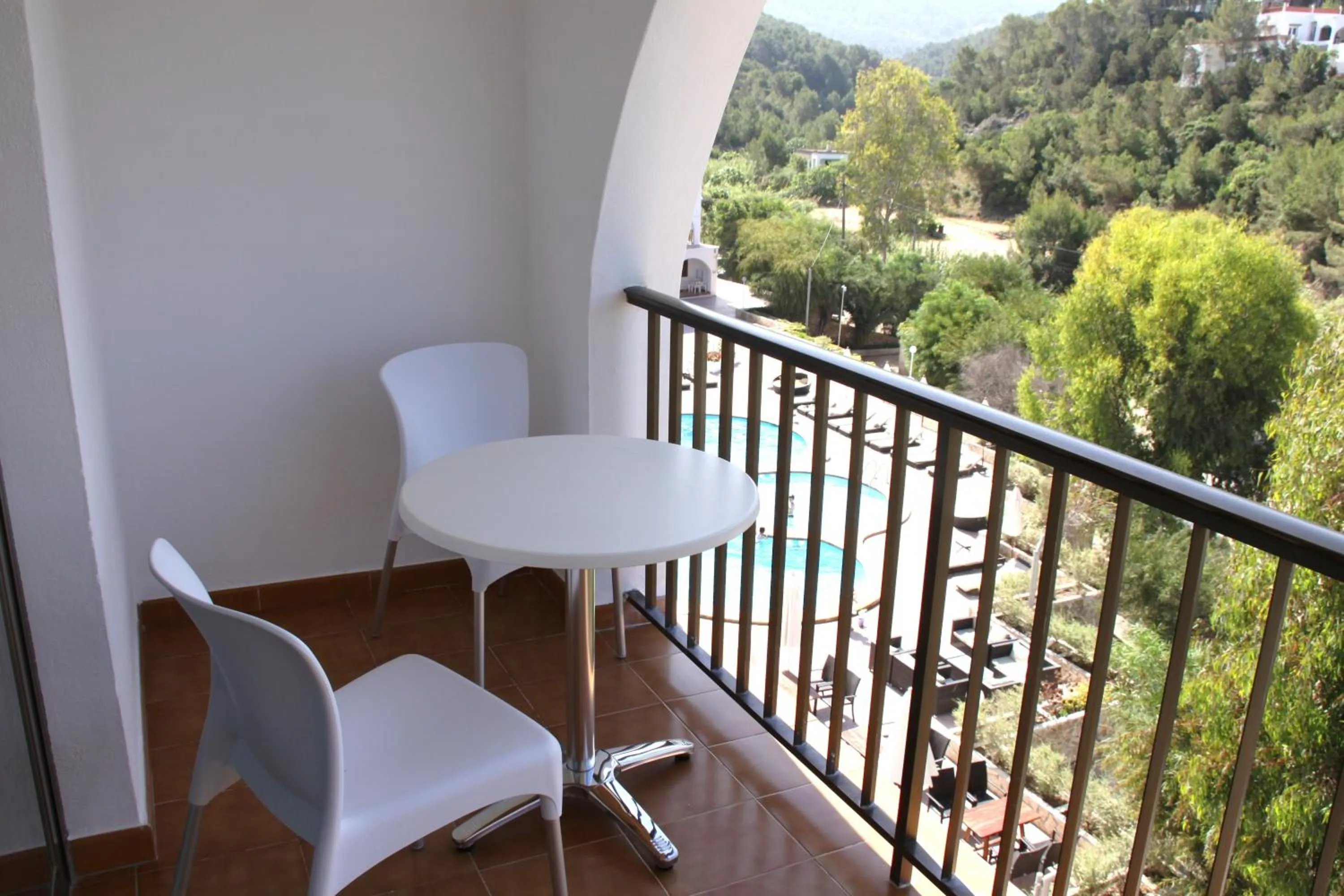 Balcony/Terrace in Aparthotel Puerto Cala Vadella