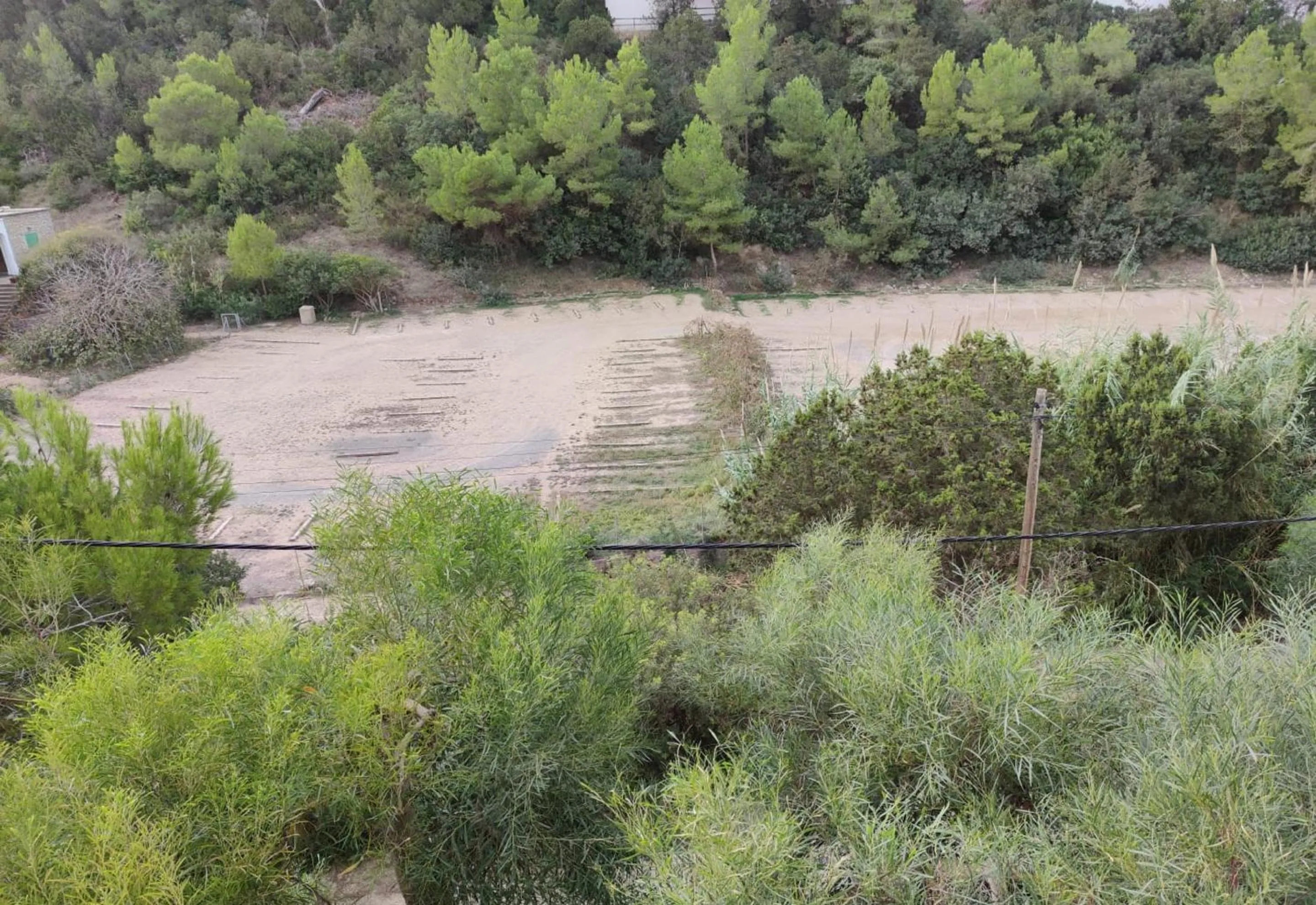Quiet street view in Aparthotel Puerto Cala Vadella