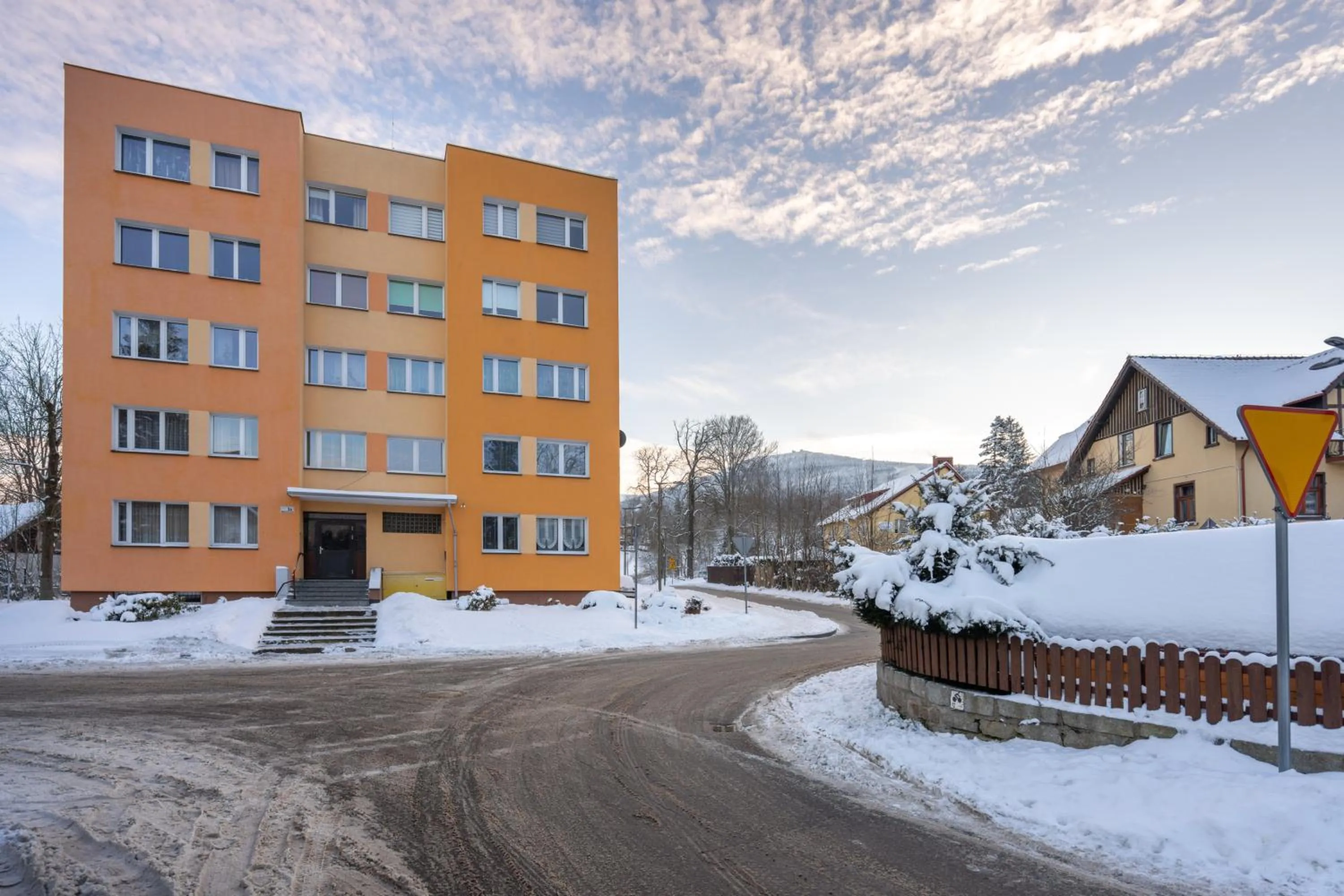 Property building in Apartament Fiński z sauną