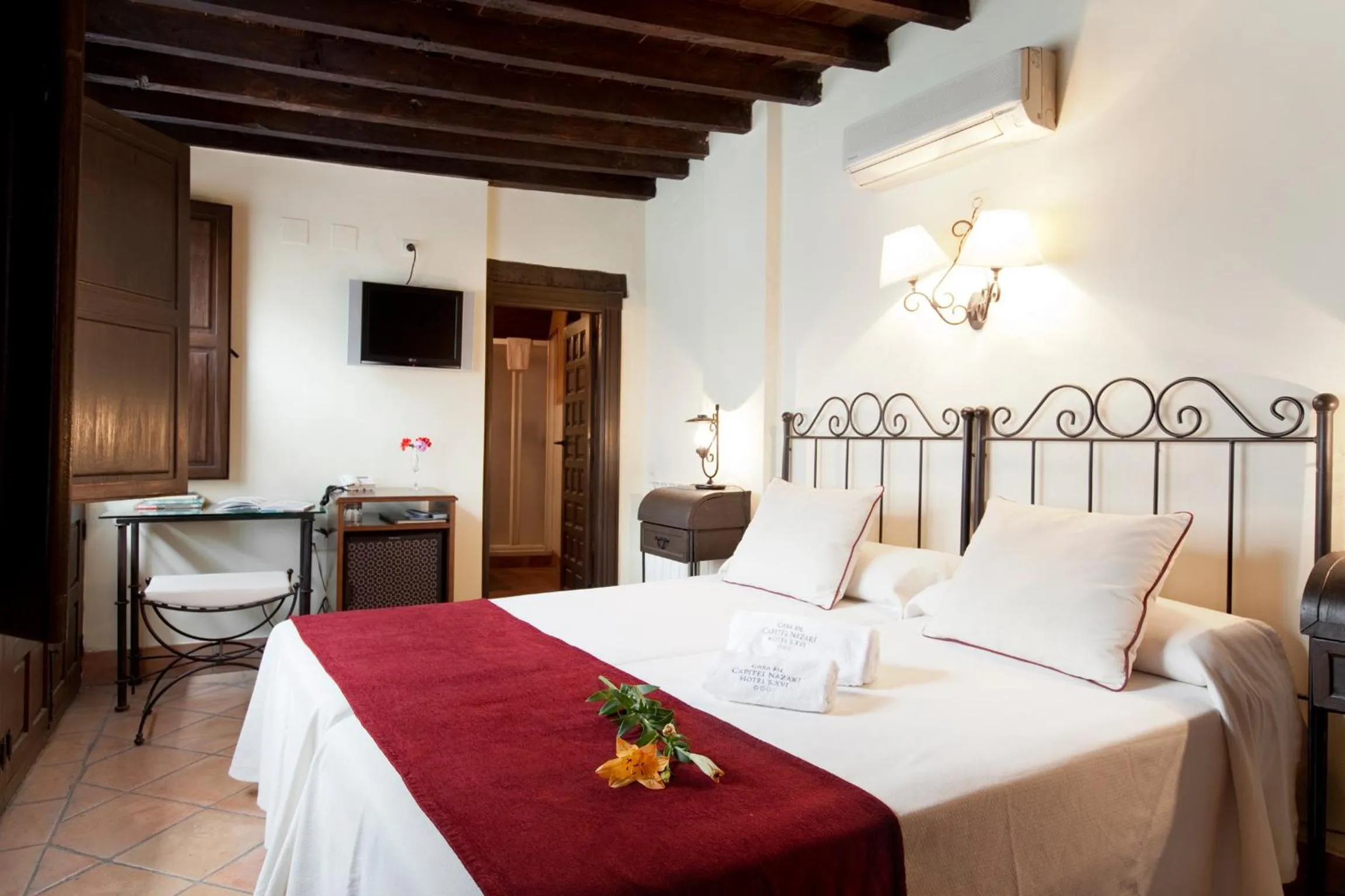 Bed in Casa del Capitel Nazarí