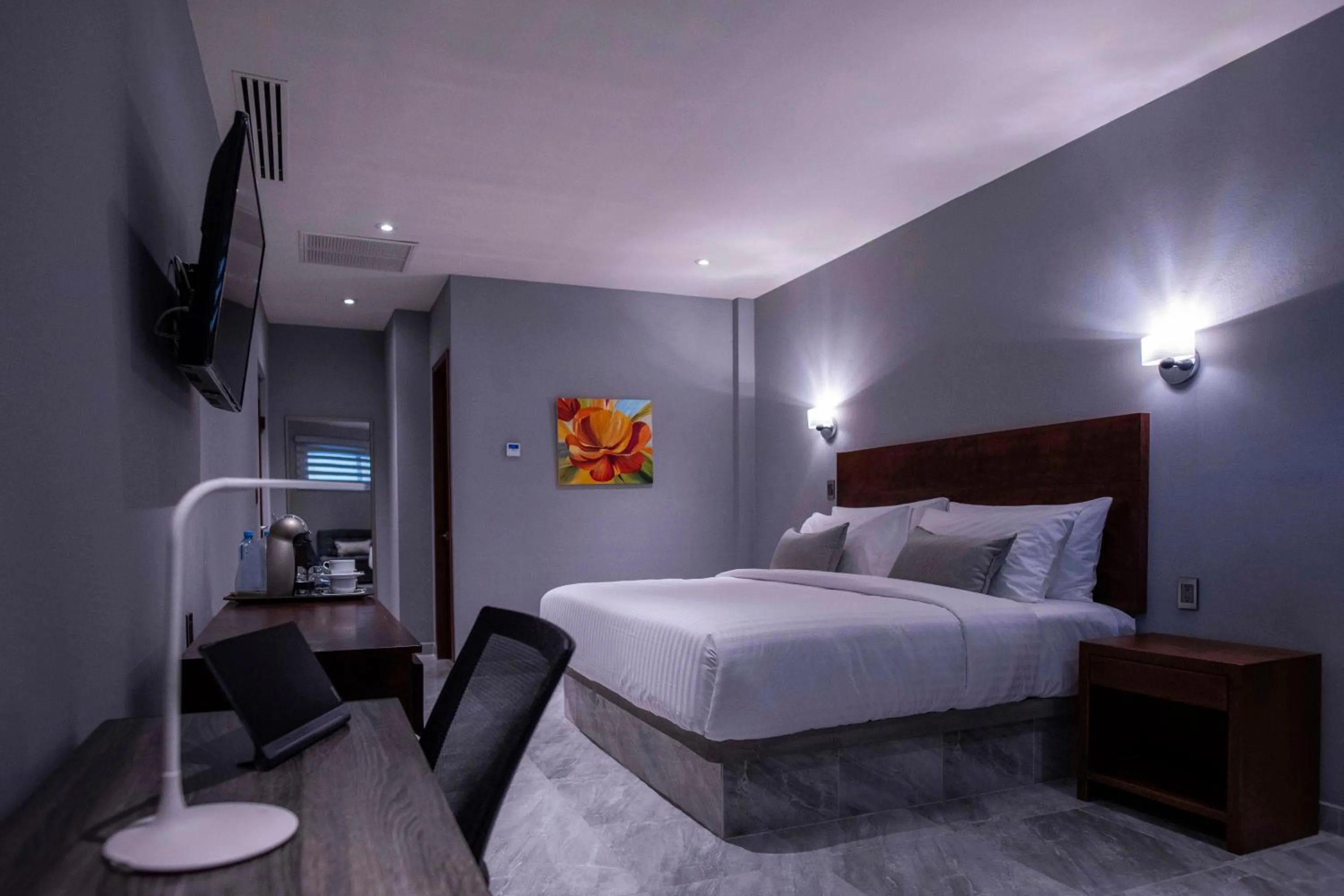 Bedroom, Bed in Hotel La Querencia