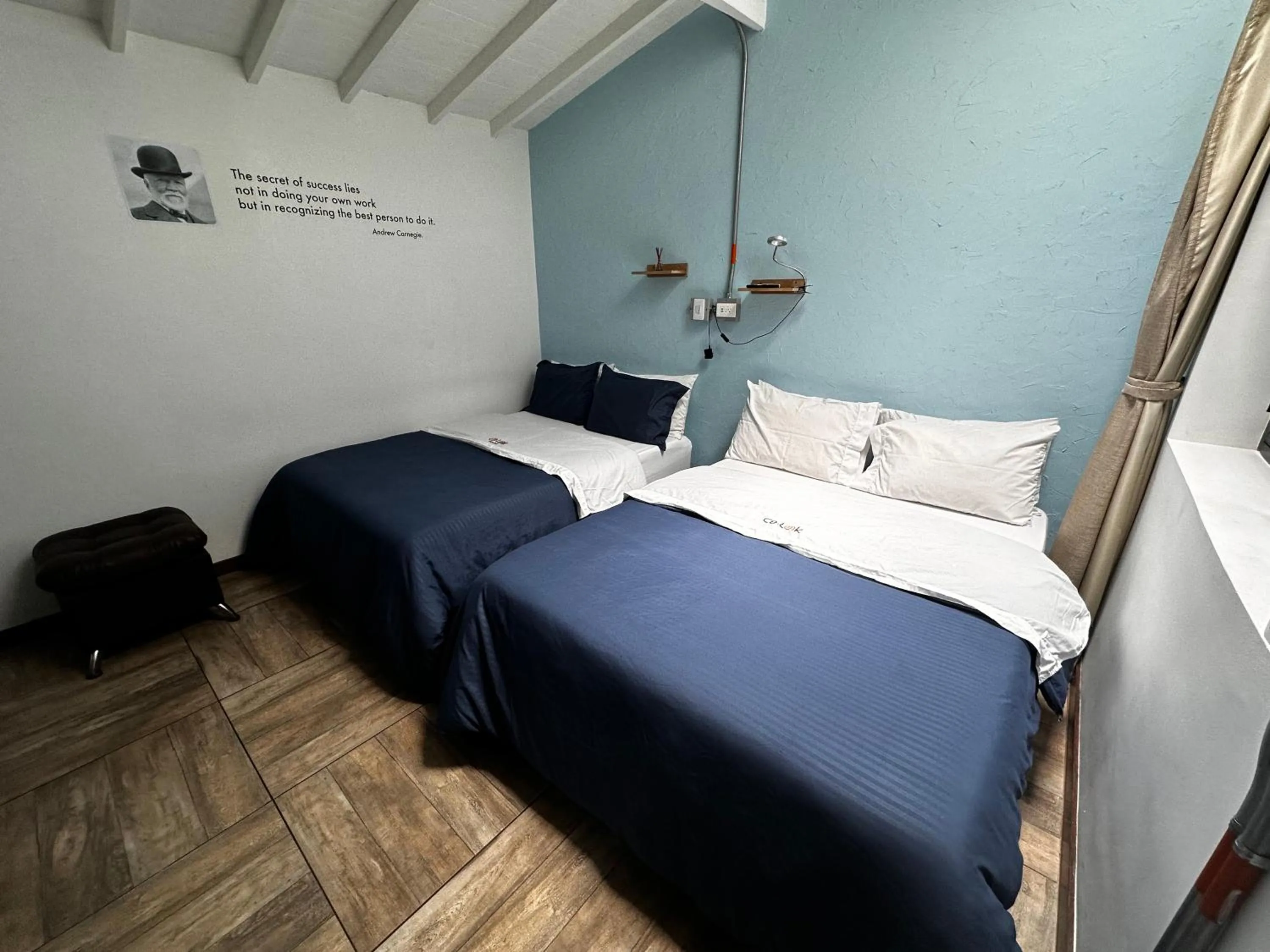 Bed in CoLinkHouse Hotel