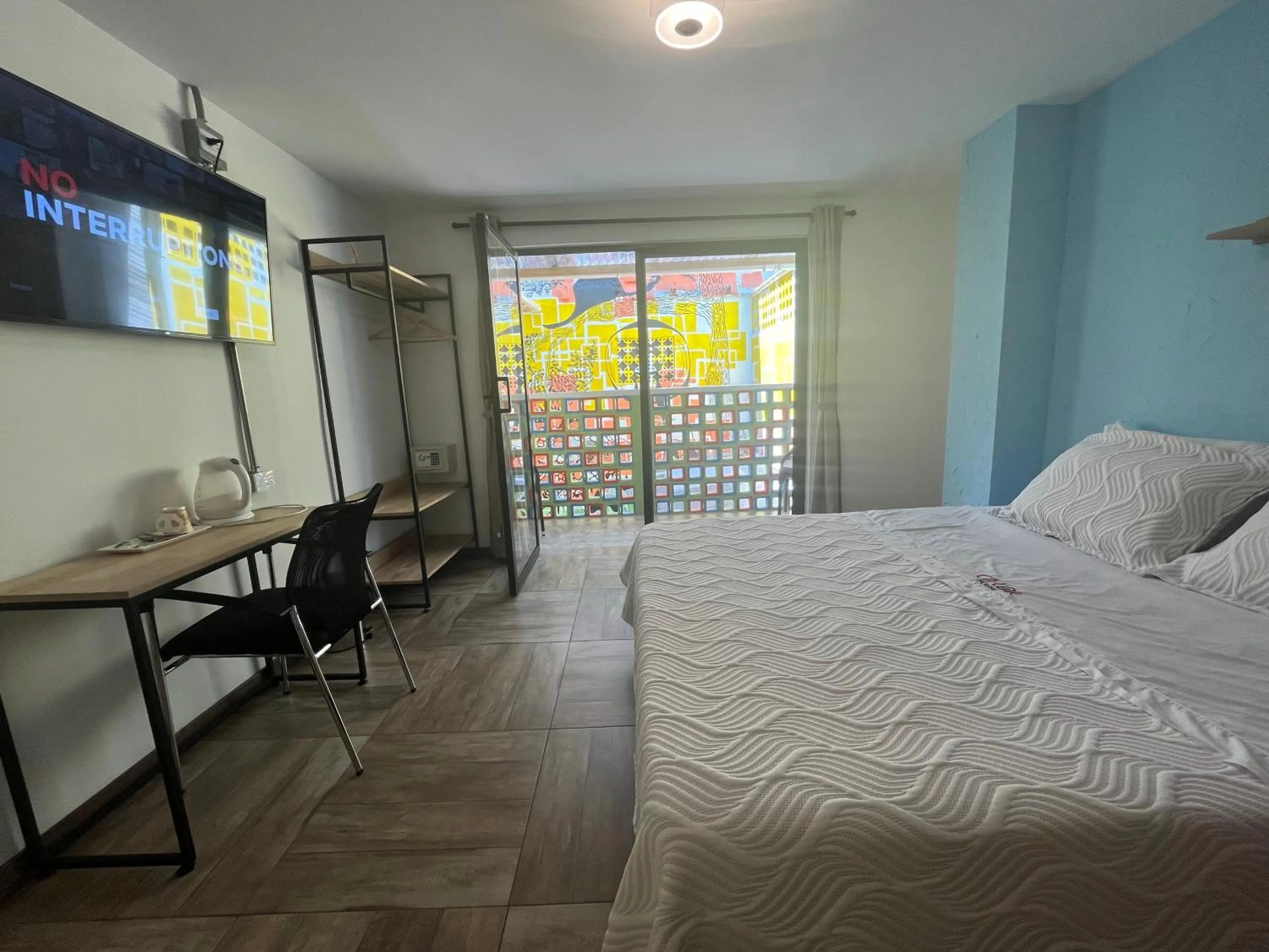 Bed in CoLinkHouse Hotel