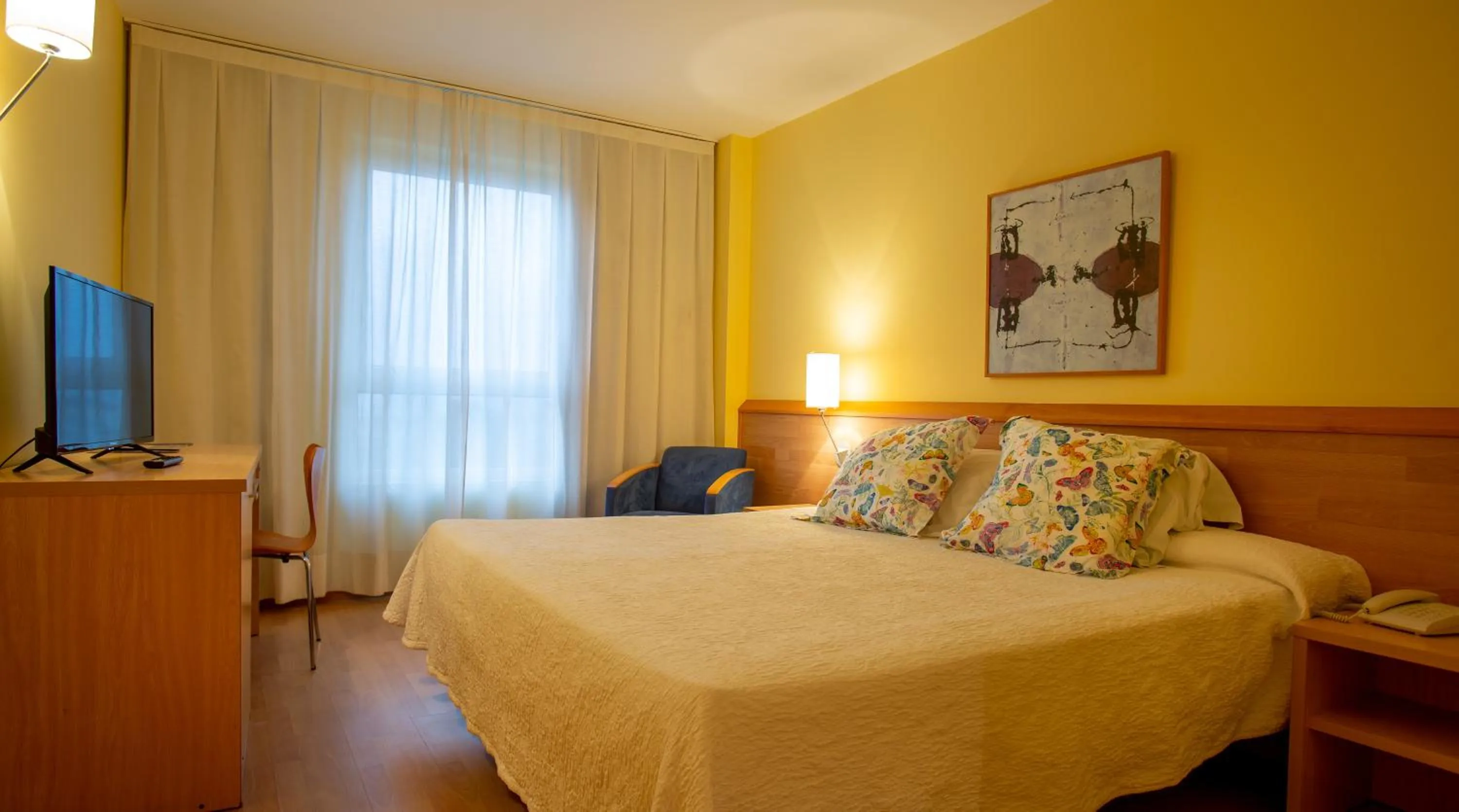 Bedroom, Bed in Flag Hotel Valencia