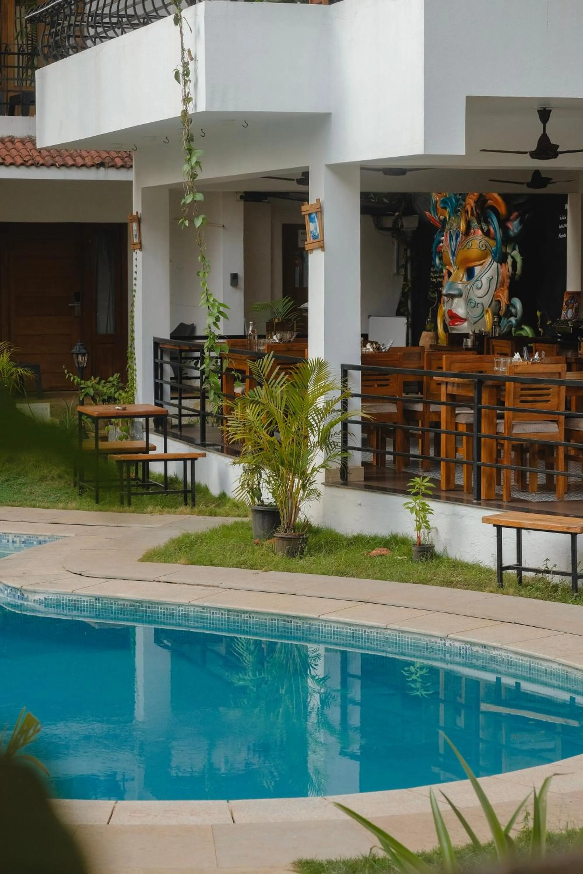 Restaurant/places to eat in The Verda De Miranda Resort Morjim North Goa