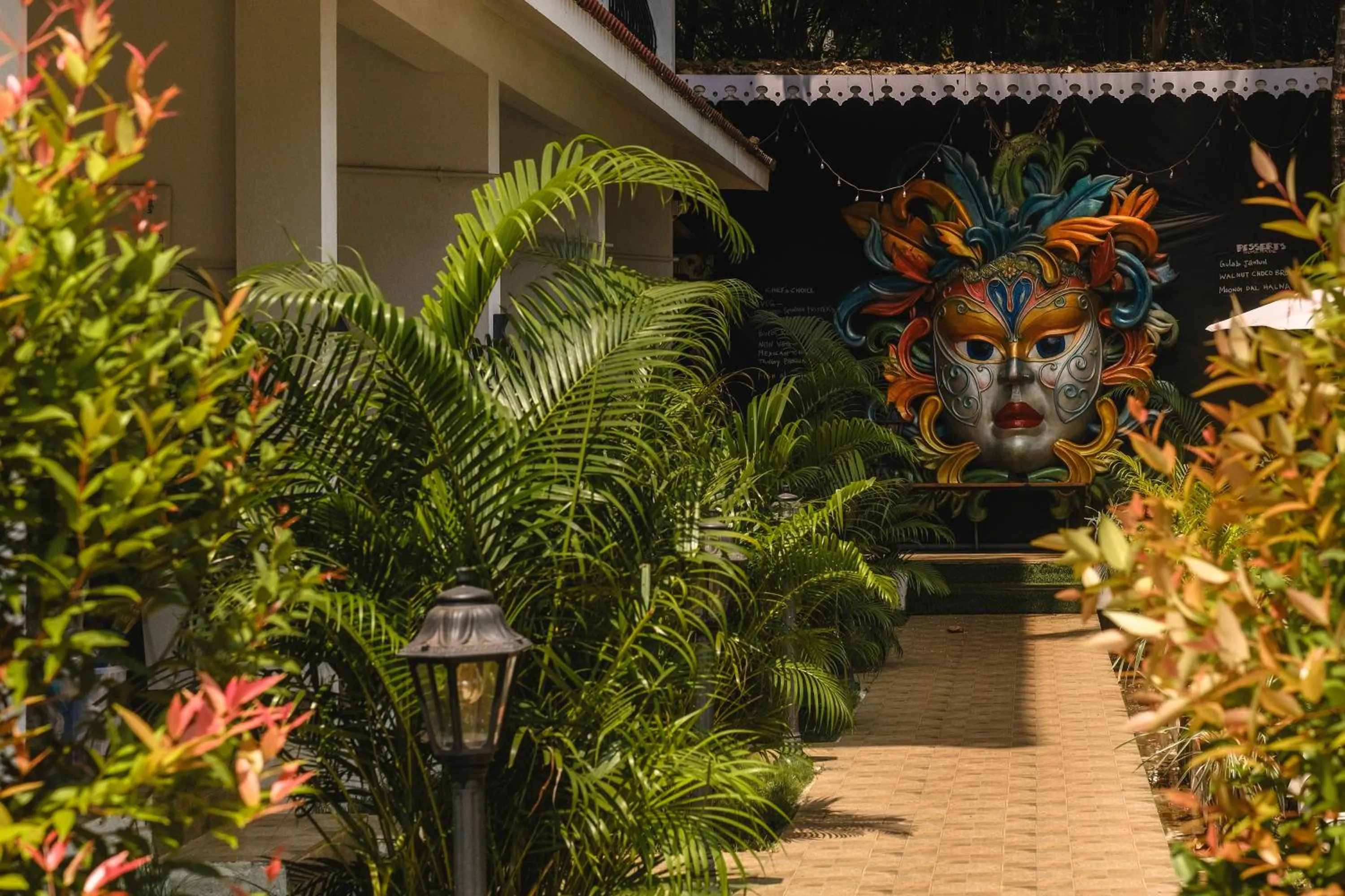 Garden in The Verda De Miranda Resort Morjim North Goa