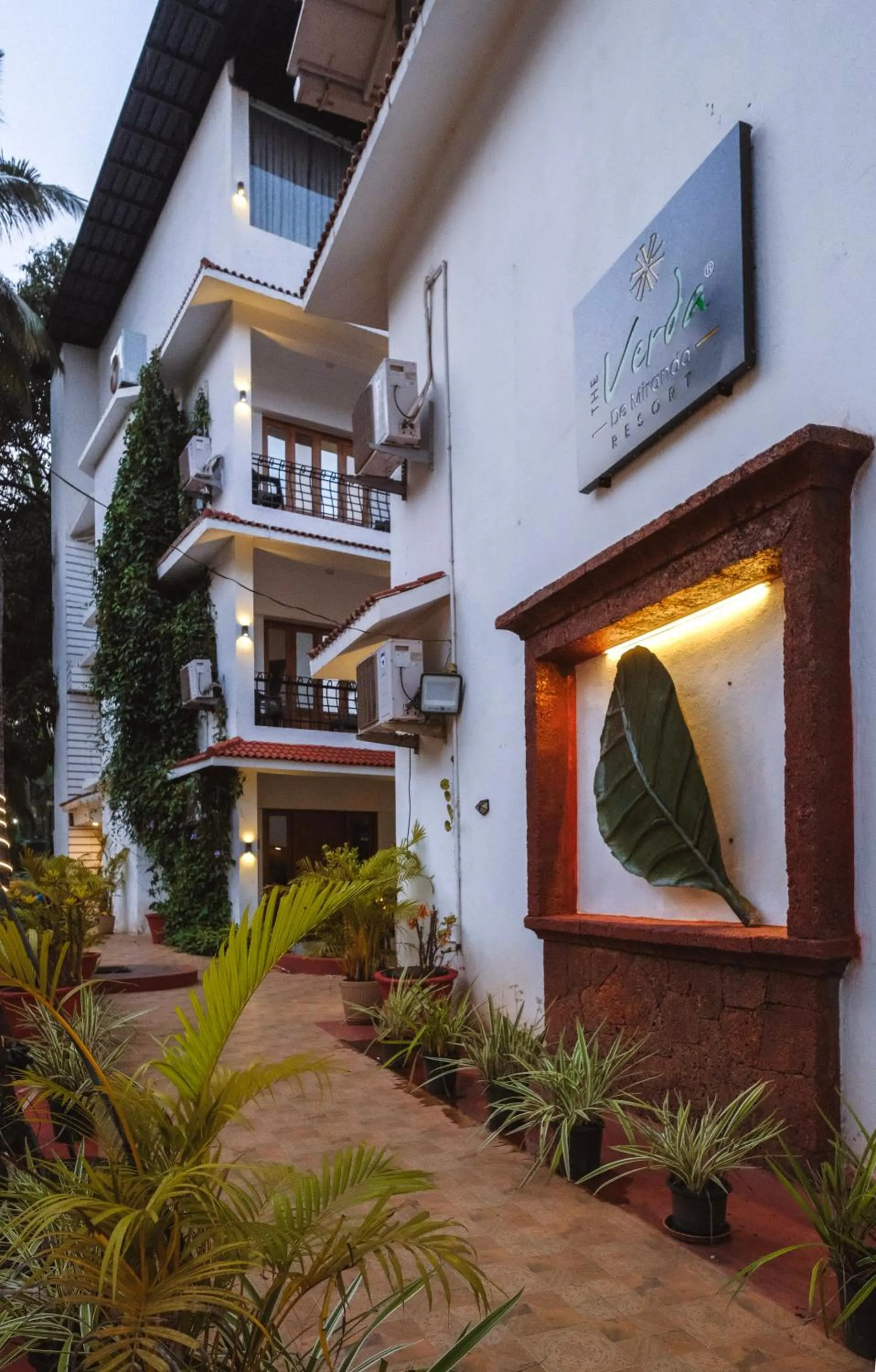 Garden in The Verda De Miranda Resort Morjim North Goa