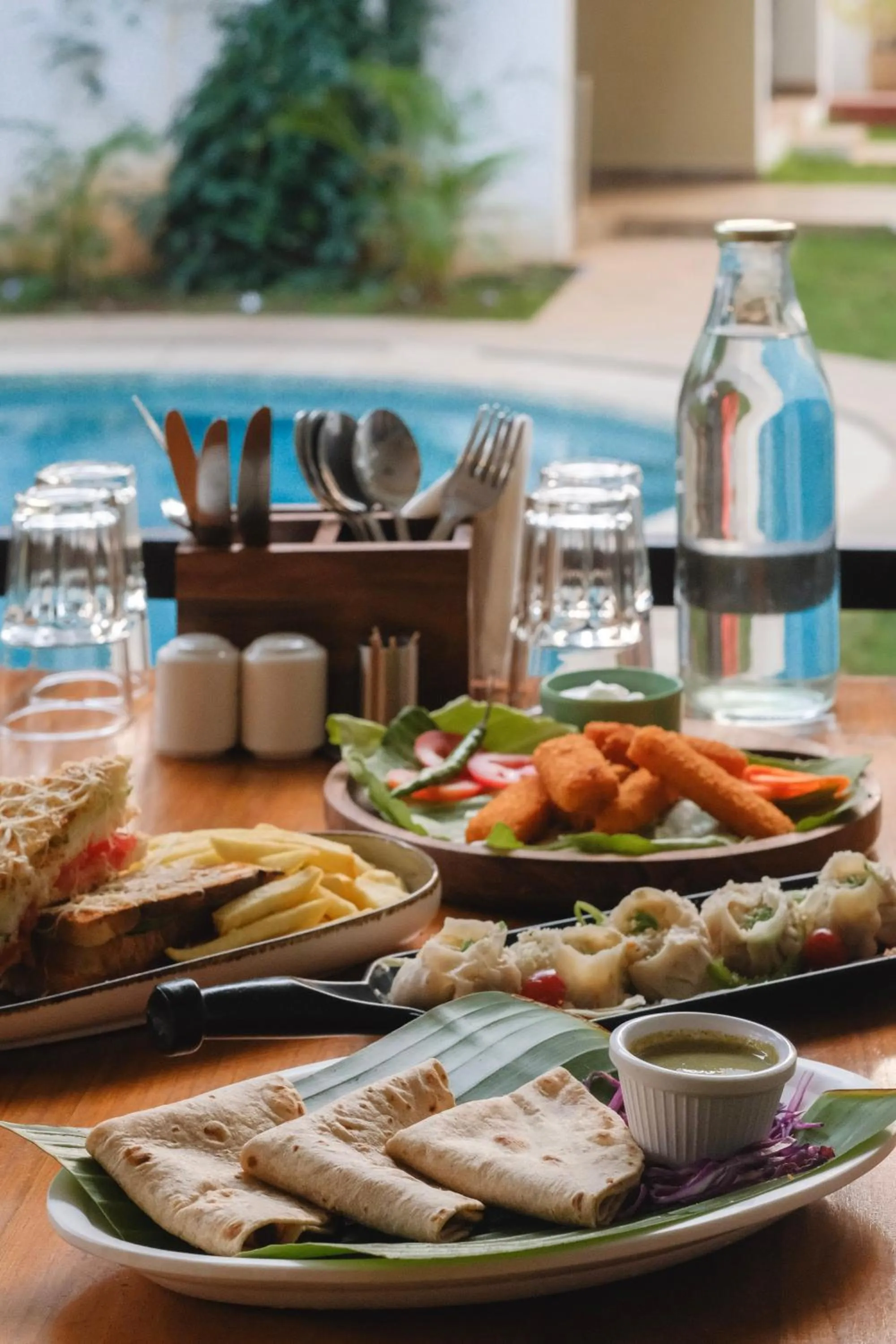 Food and drinks in The Verda De Miranda Resort Morjim North Goa