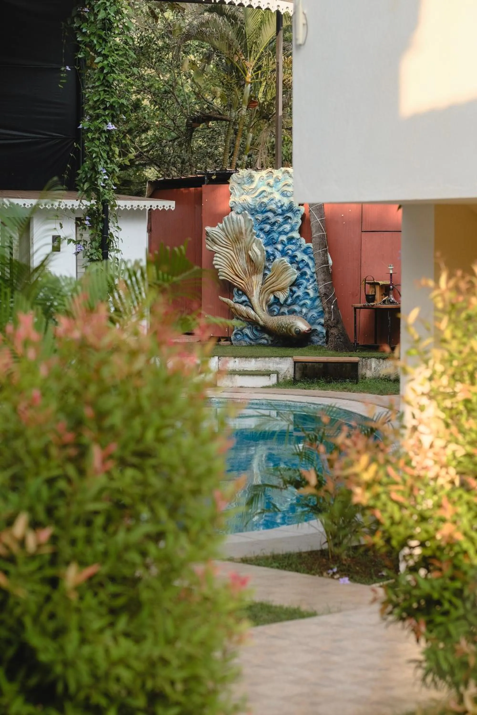 Swimming pool in The Verda De Miranda Resort Morjim North Goa