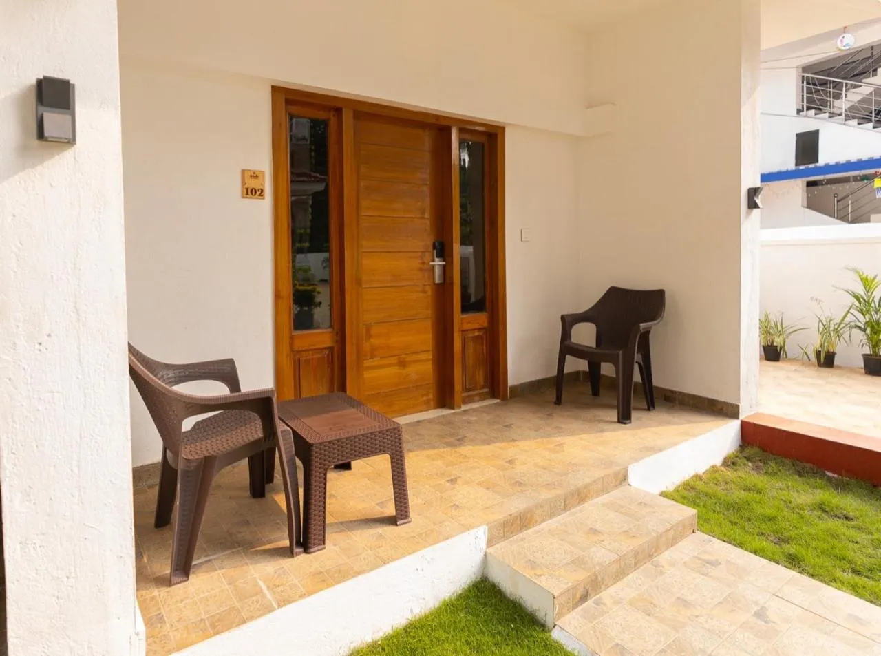 Garden in The Verda De Miranda Resort Morjim North Goa