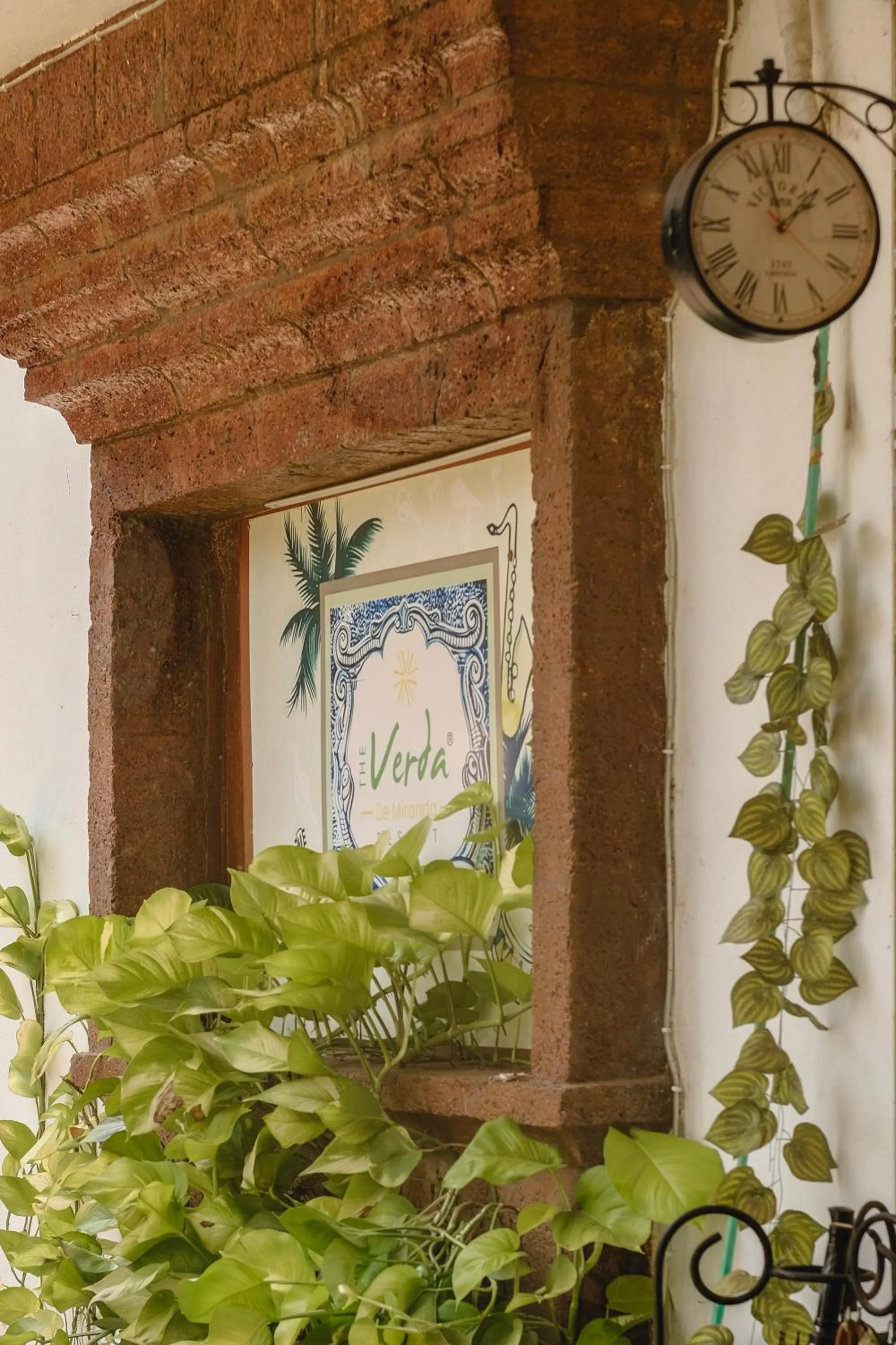 Garden view in The Verda De Miranda Resort Morjim North Goa