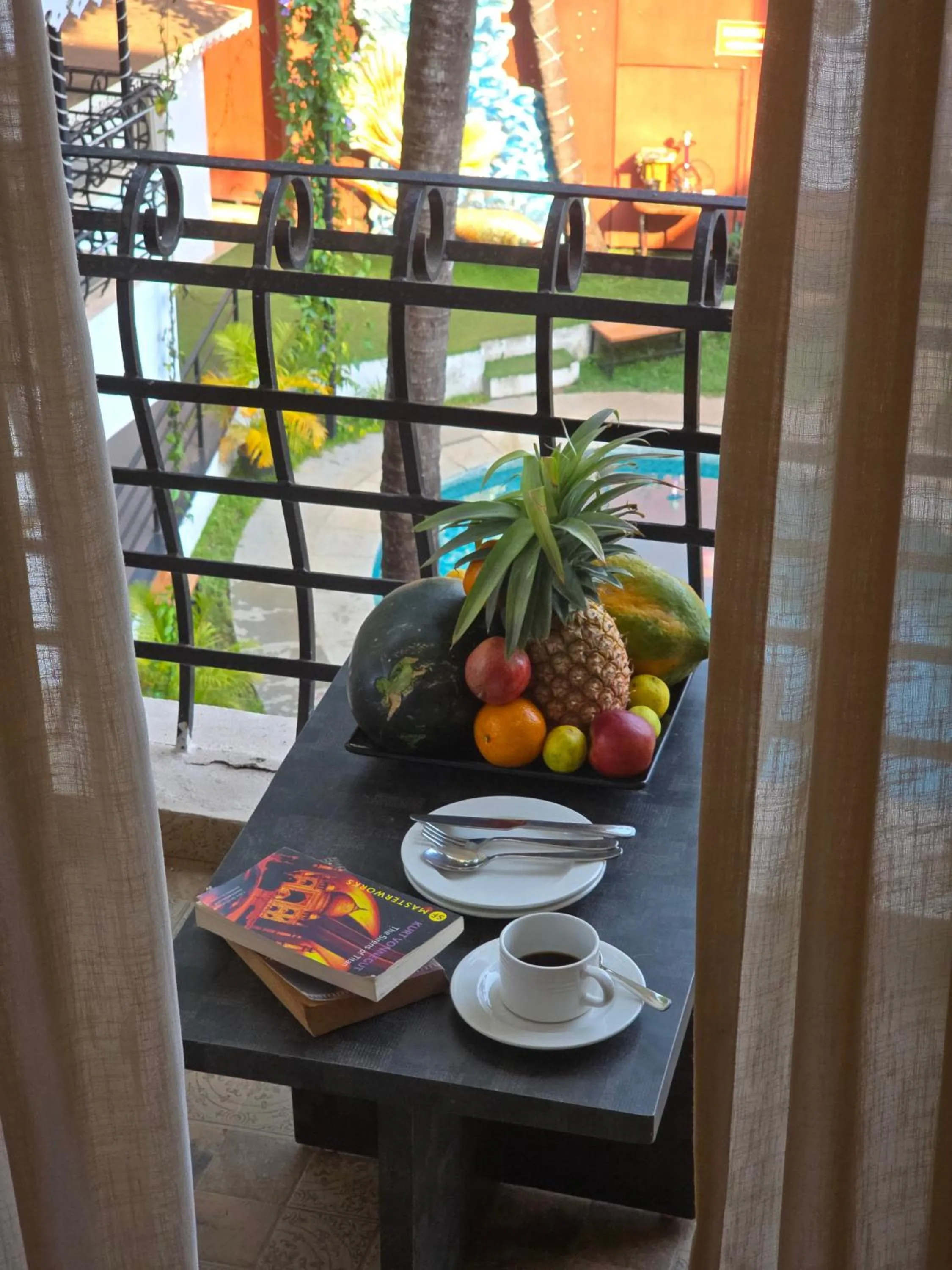 Balcony/Terrace in The Verda De Miranda Resort Morjim North Goa