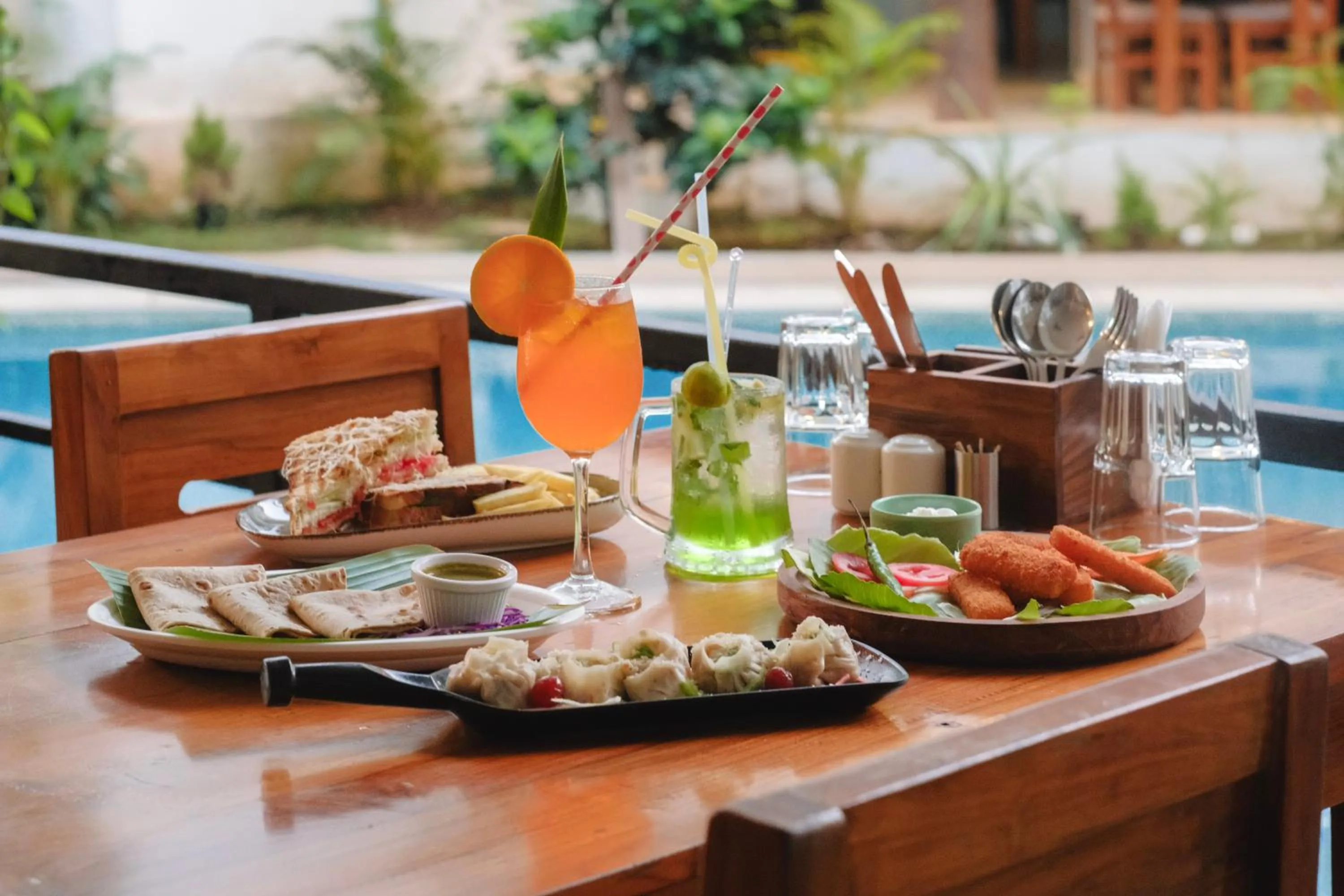 Restaurant/places to eat in The Verda De Miranda Resort Morjim North Goa