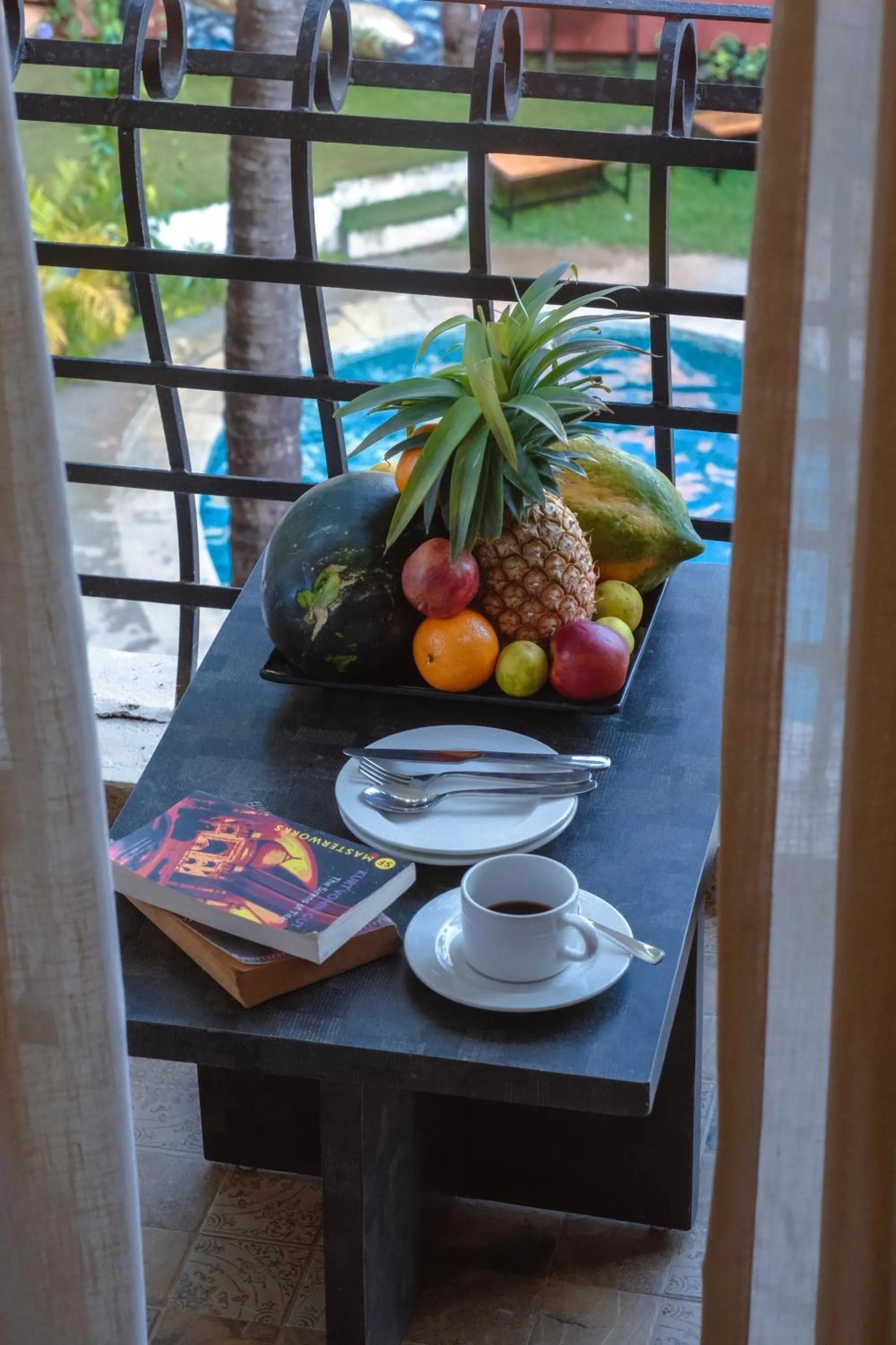 Breakfast in The Verda De Miranda Resort Morjim North Goa