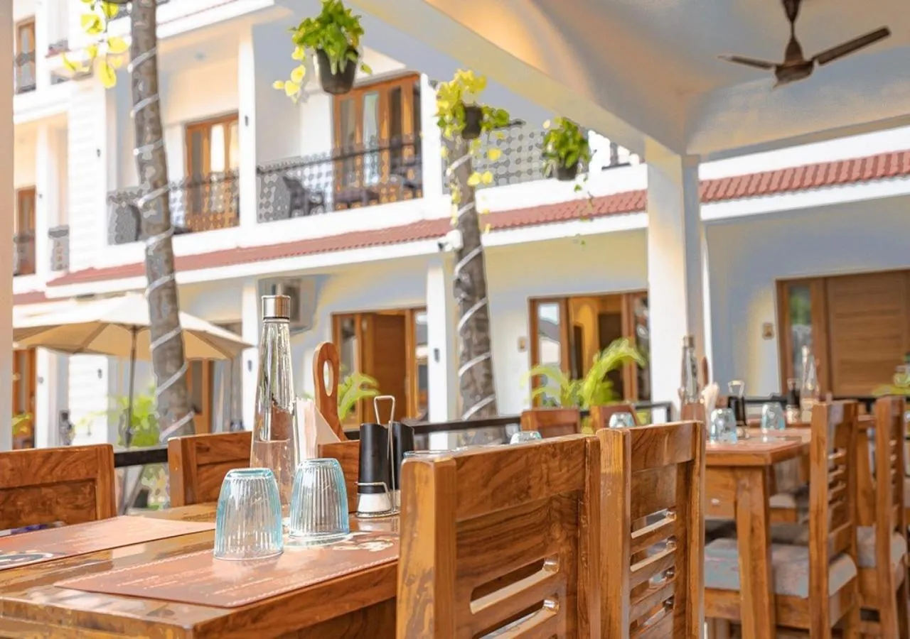 Restaurant/places to eat in The Verda De Miranda Resort Morjim North Goa