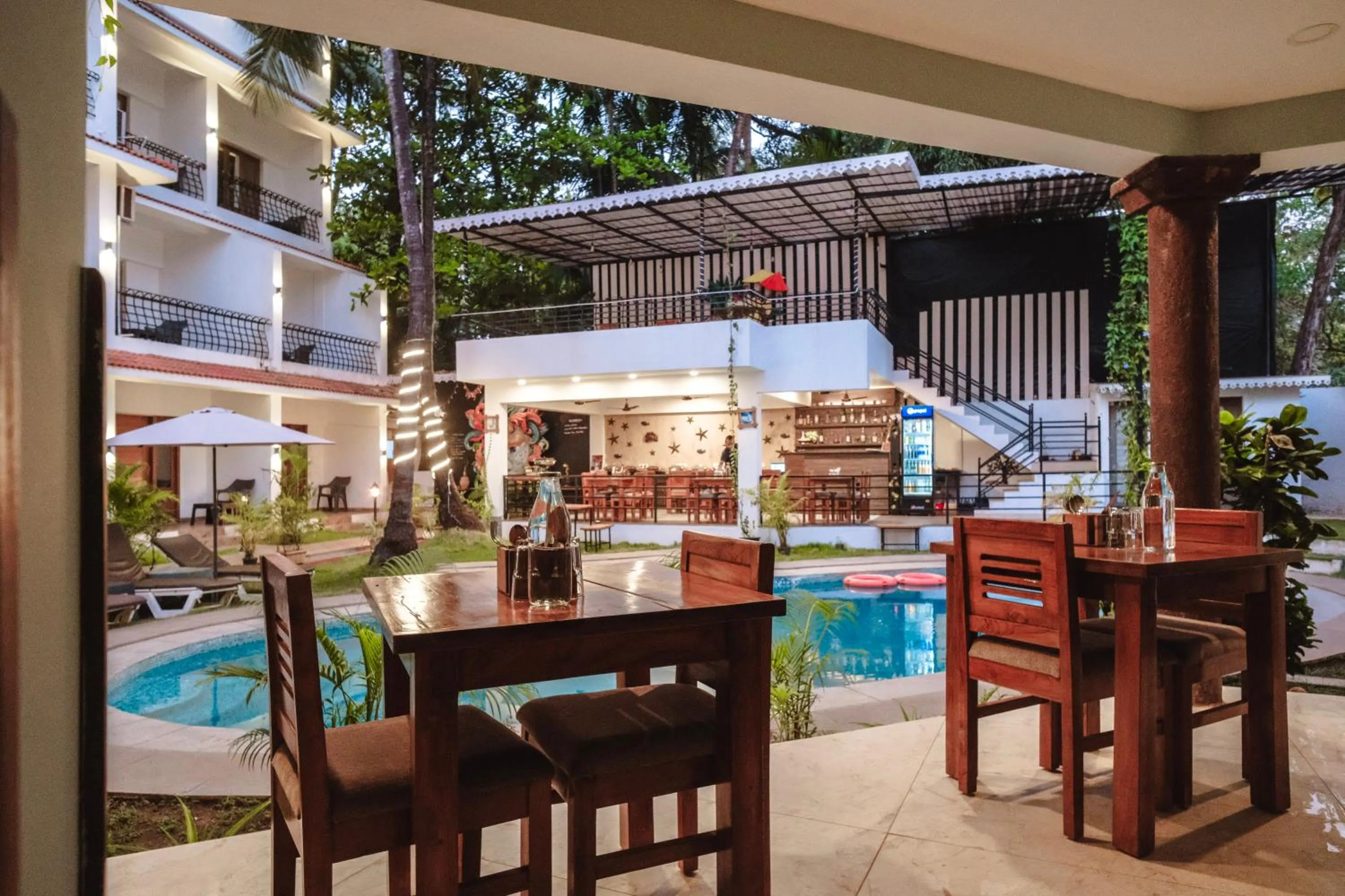 Dining area in The Verda De Miranda Resort Morjim North Goa
