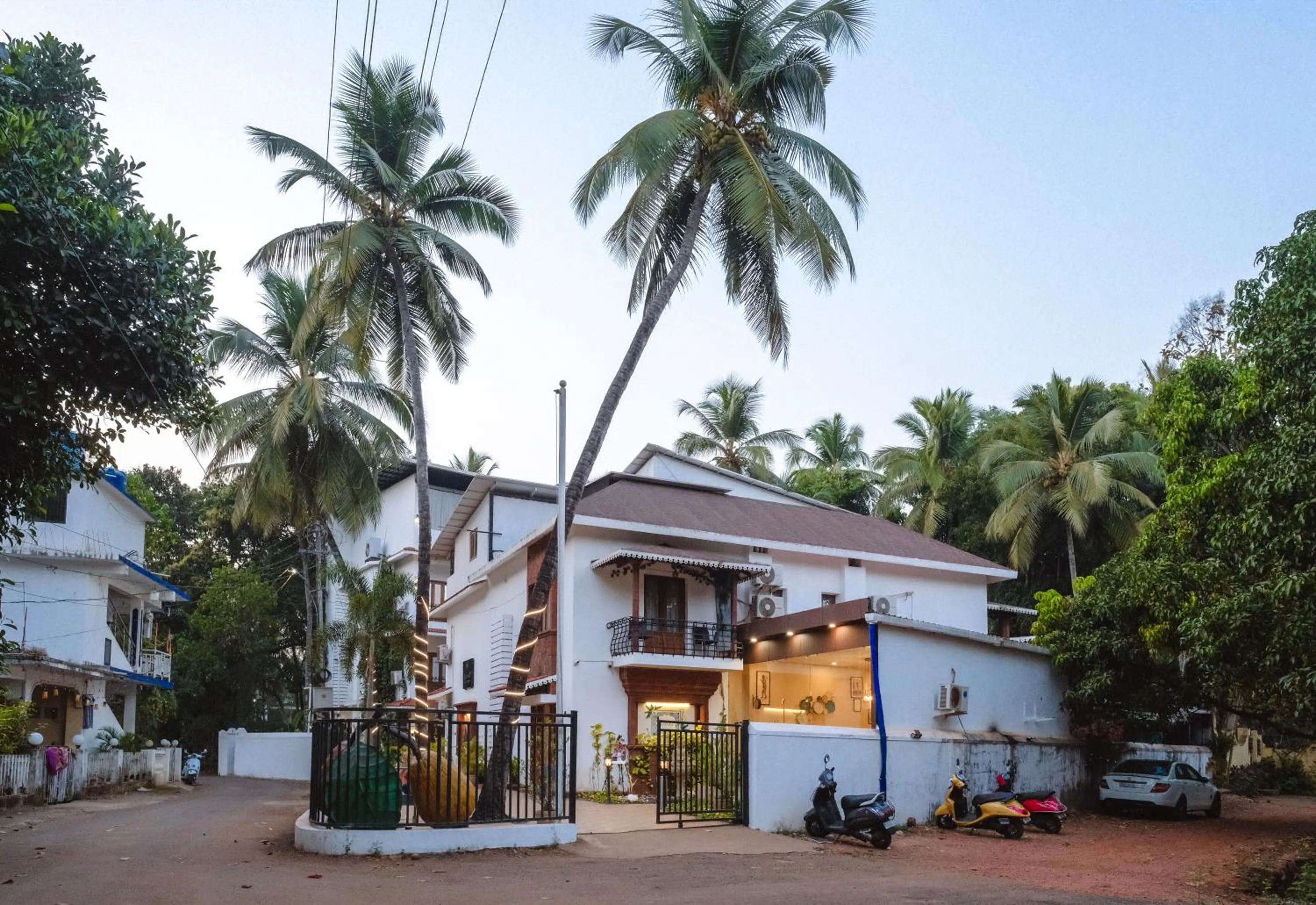 Facade/entrance in The Verda De Miranda Resort Morjim North Goa