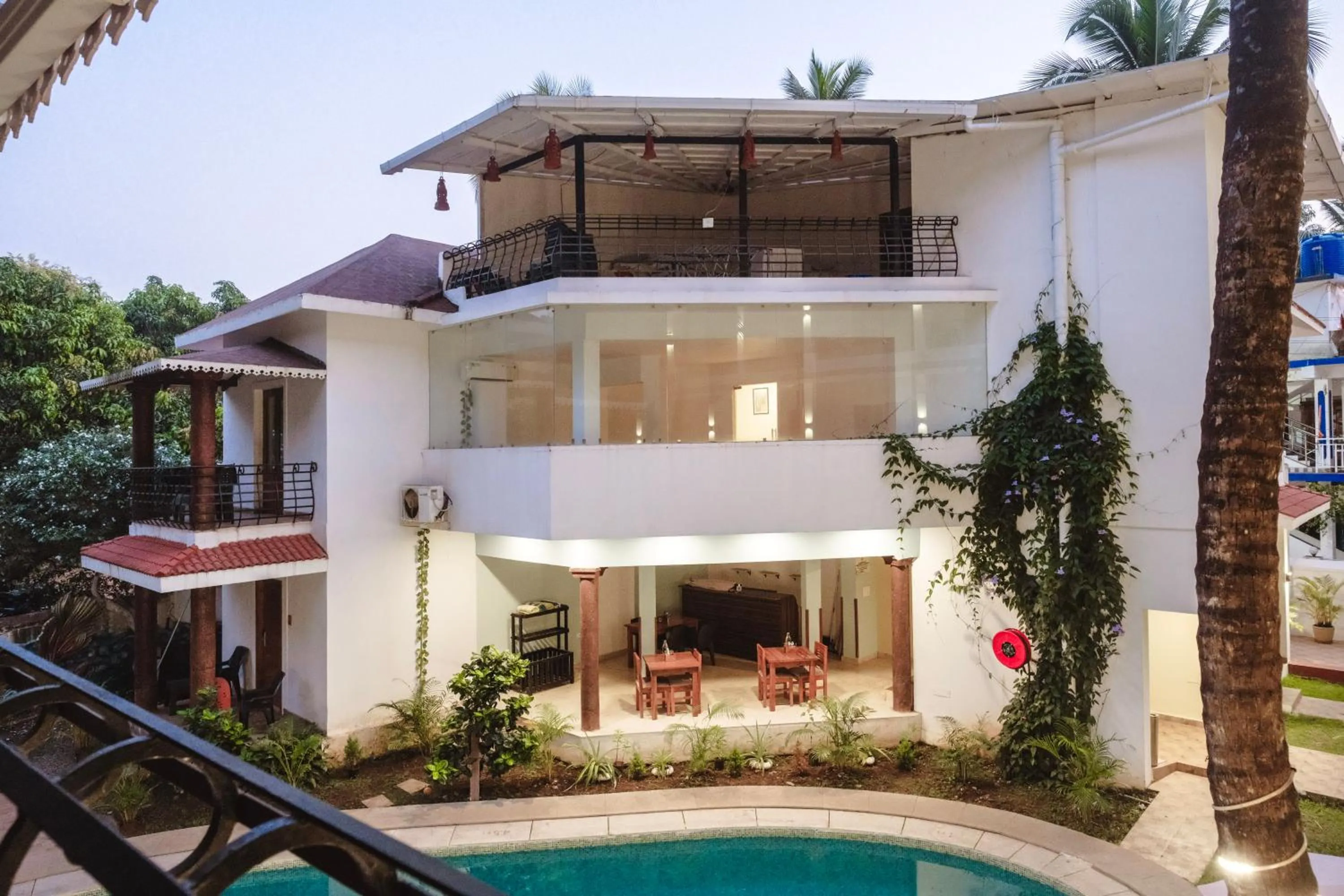 Balcony/Terrace in The Verda De Miranda Resort Morjim North Goa