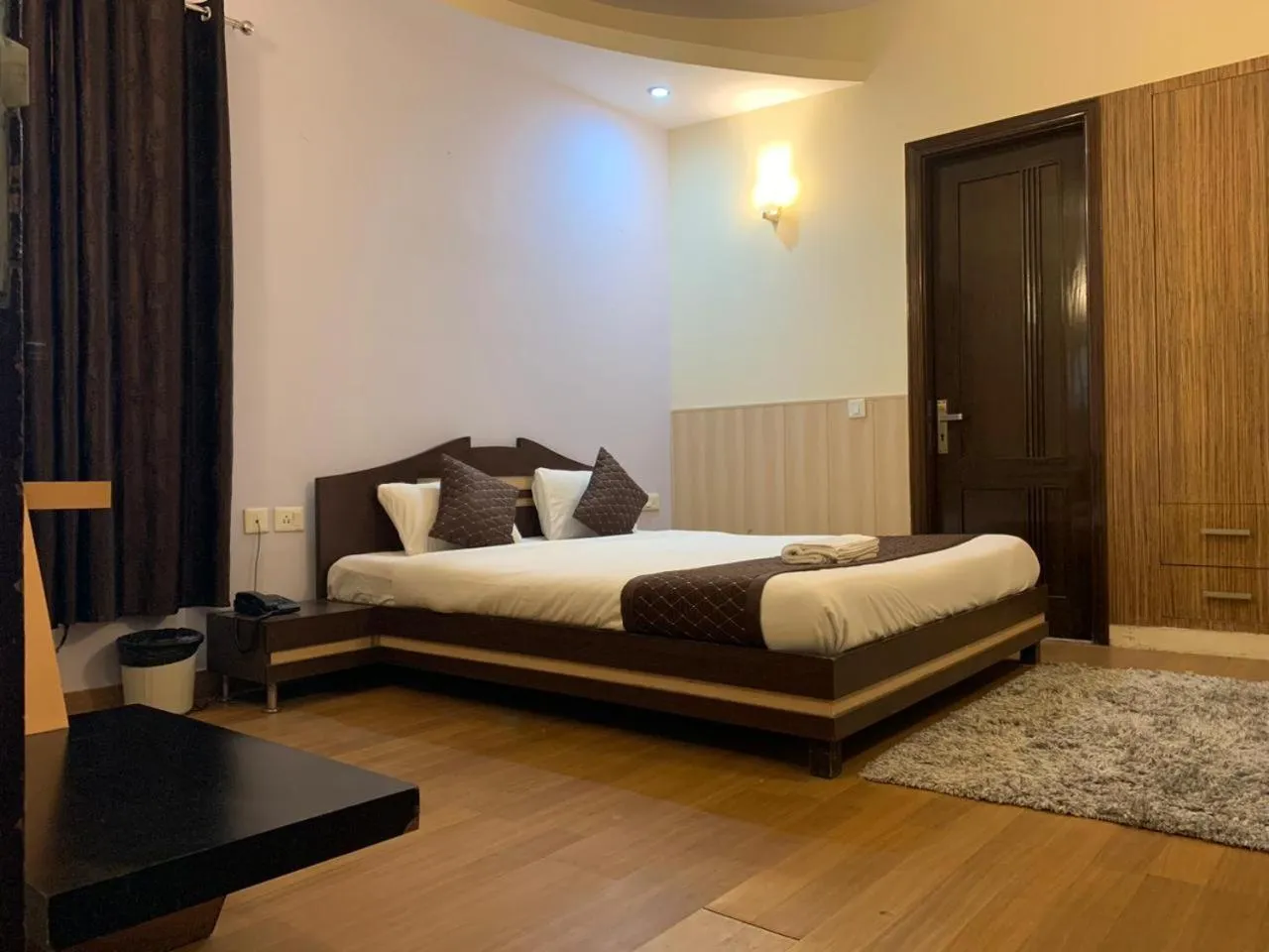 Photo of the whole room, Bed in THE REJOICE VENTURE