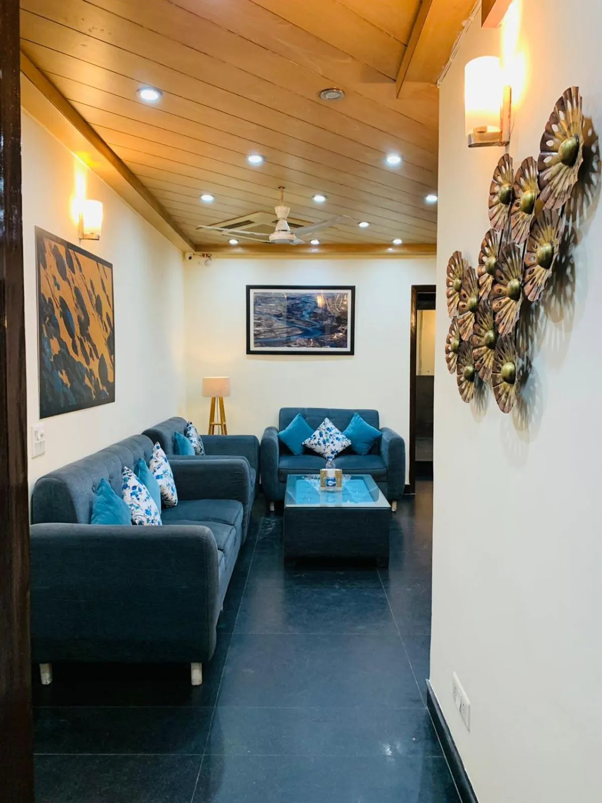 Seating area in THE REJOICE VENTURE