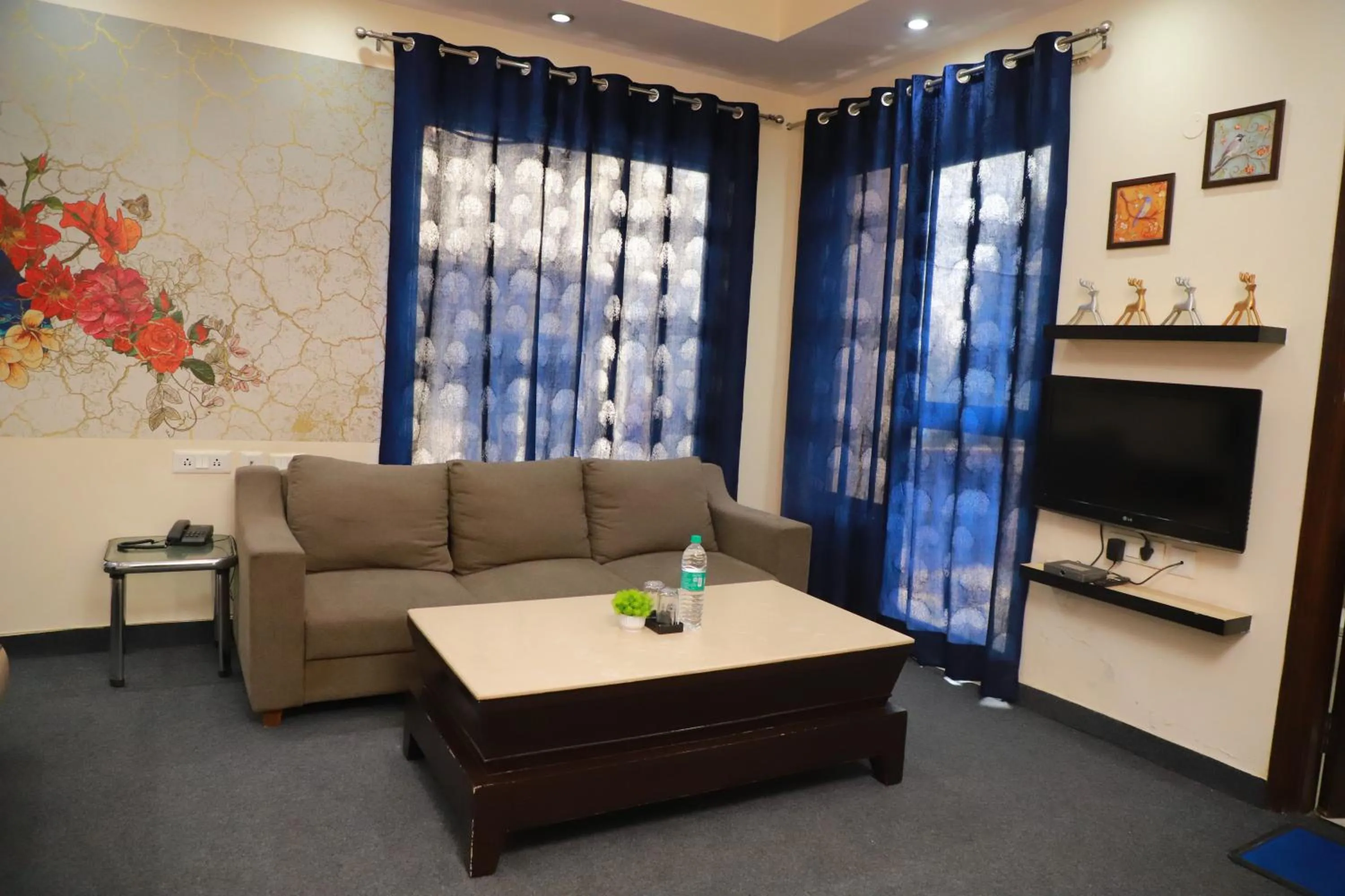 Seating area in THE REJOICE VENTURE