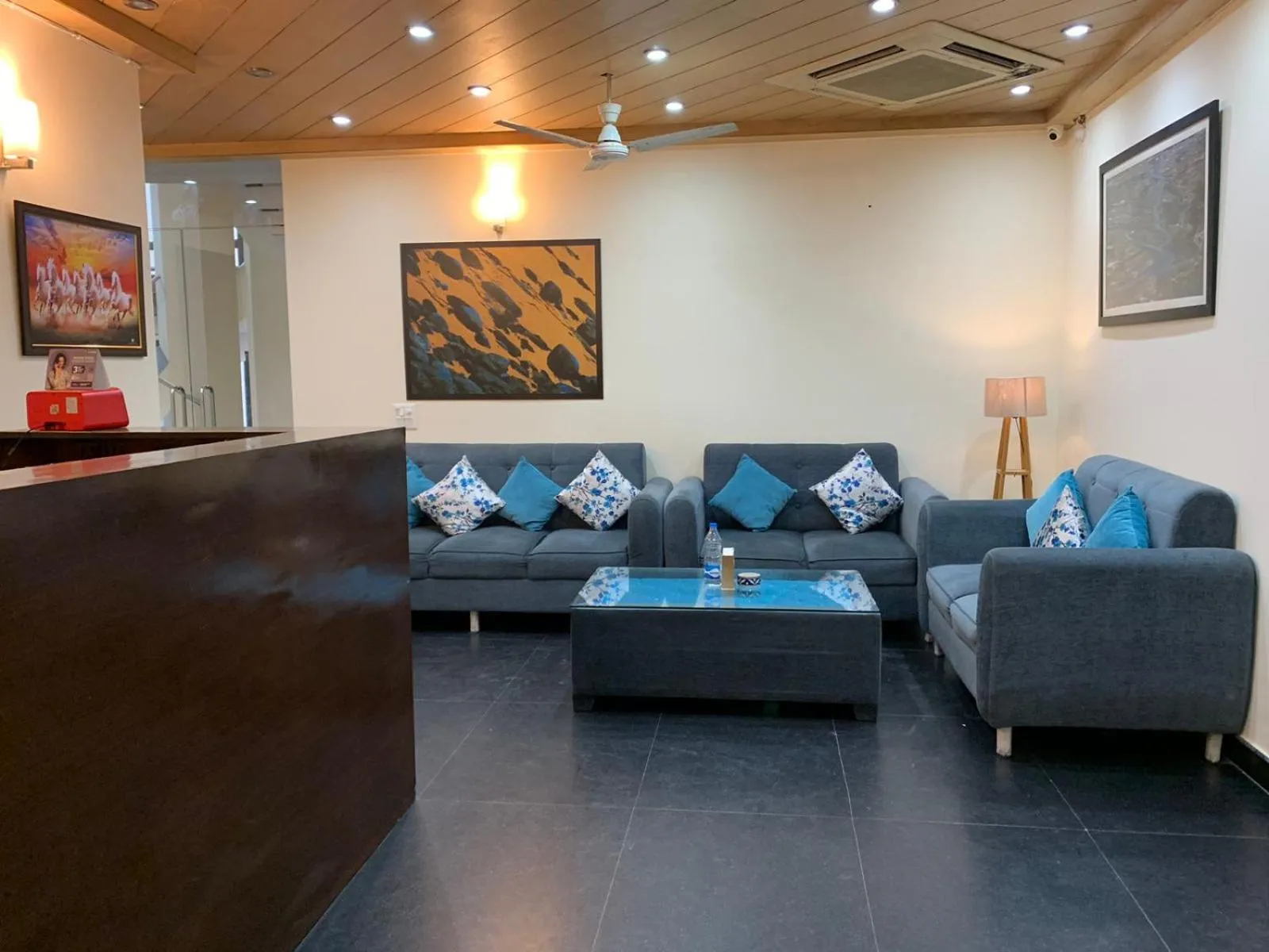 Lobby or reception in THE REJOICE VENTURE