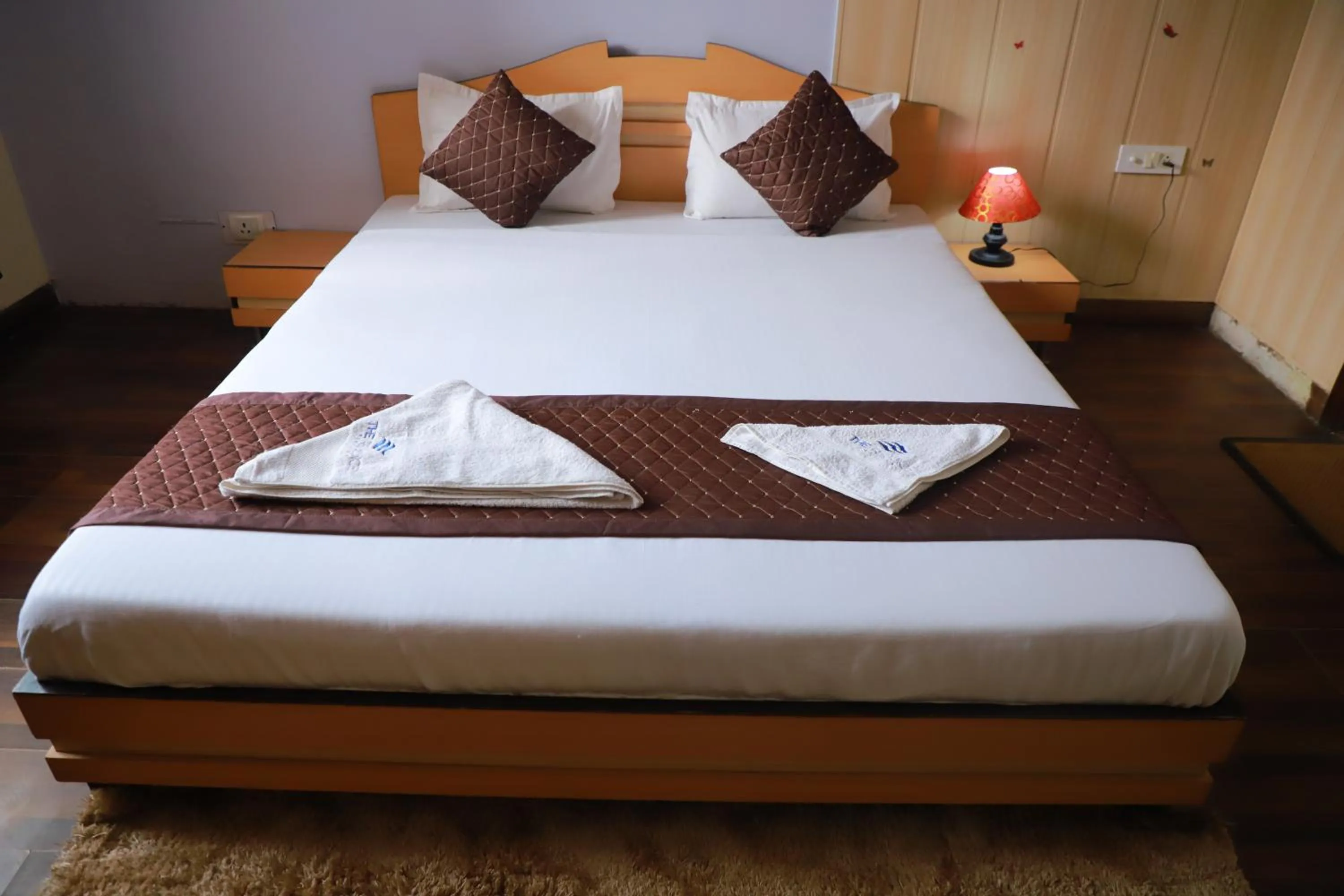 Photo of the whole room, Bed in THE REJOICE VENTURE