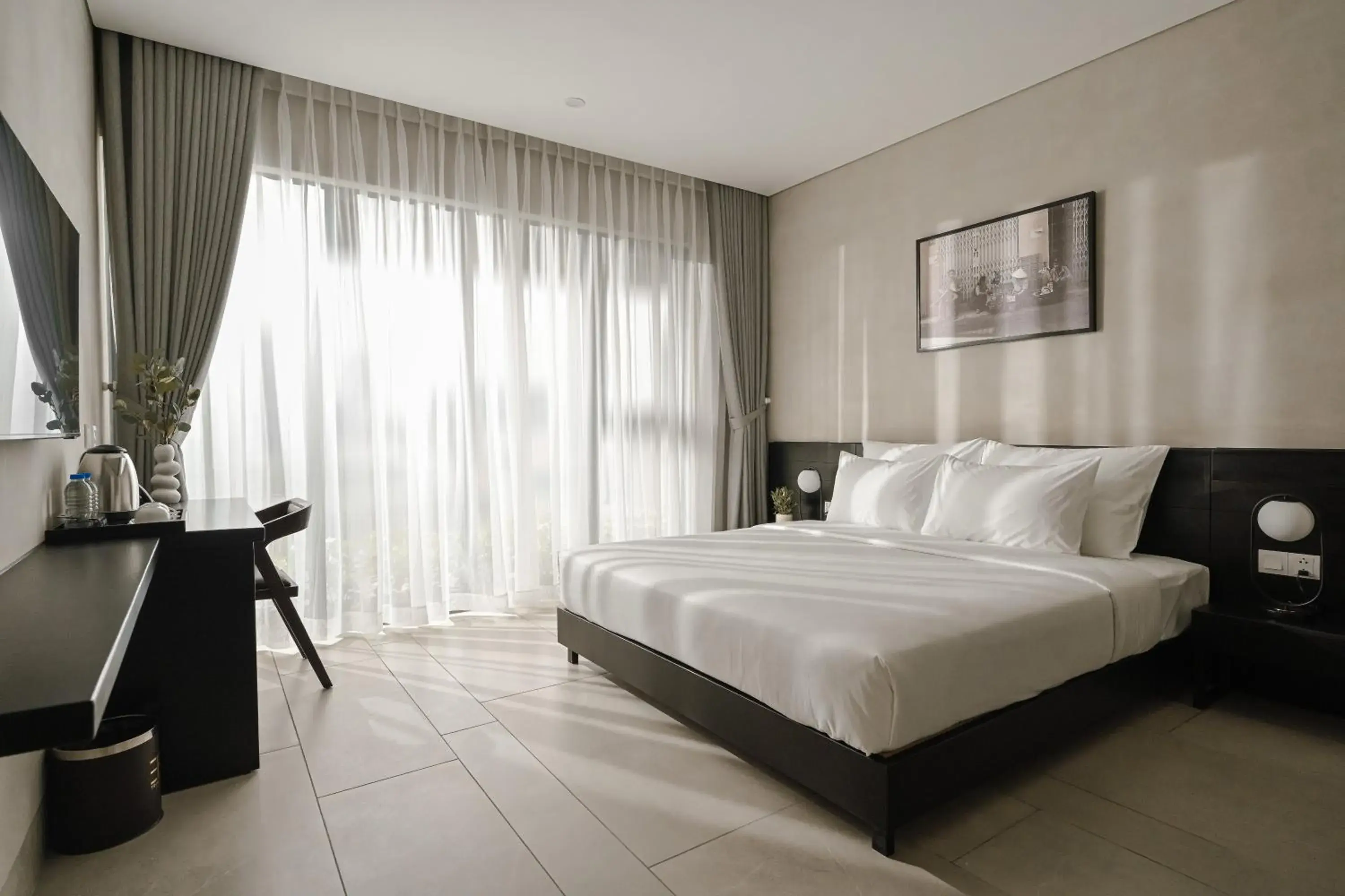 Bed in Triple E Hotel Metro Ben Thanh Bed in Triple E Hotel Metro Ben Thanh