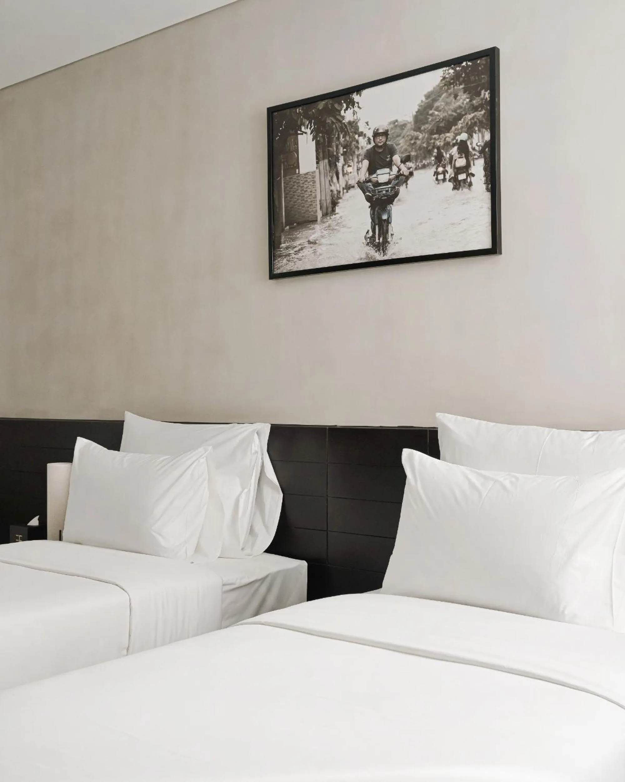 Bed in Triple E Hotel Metro Ben Thanh