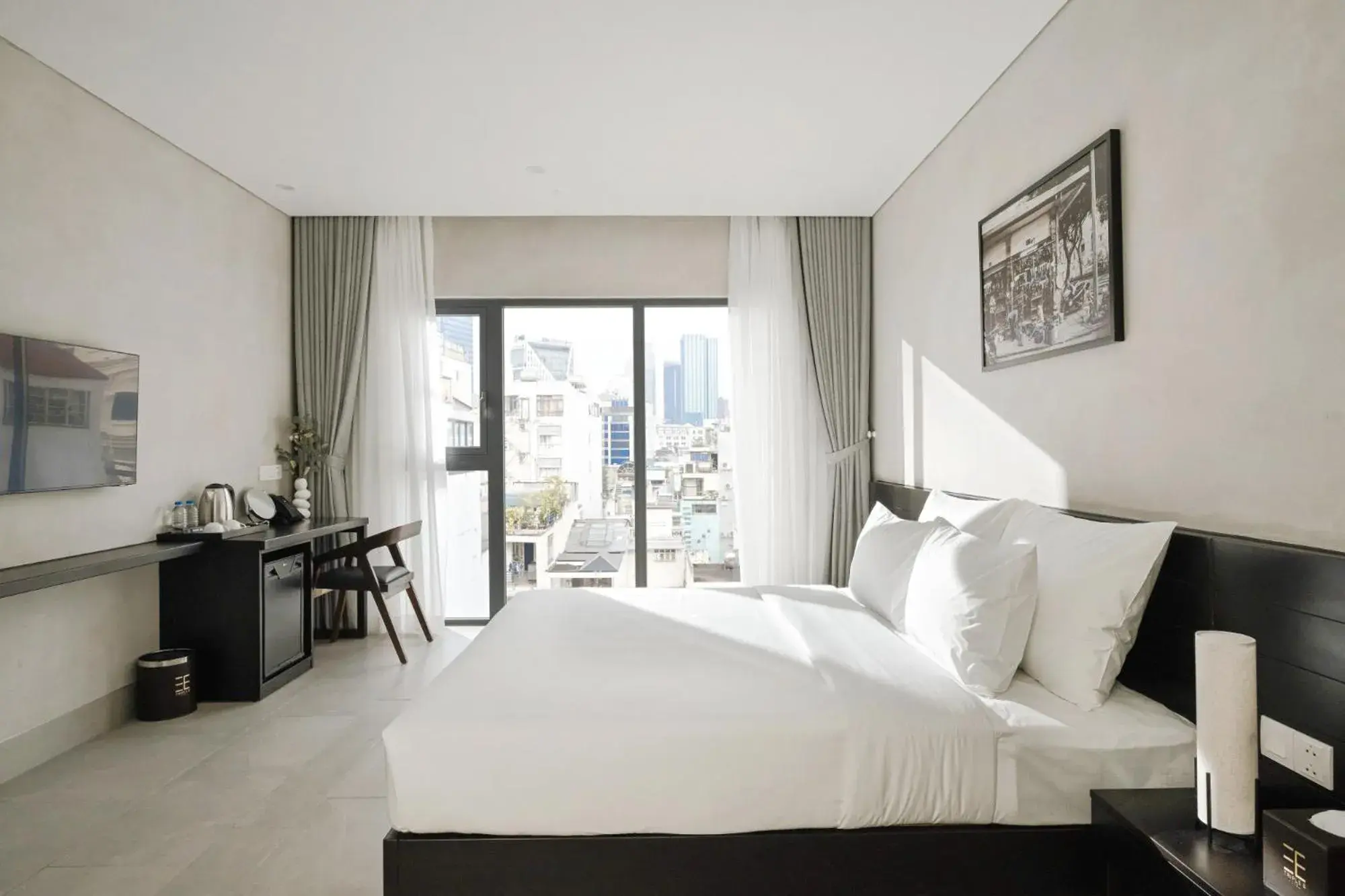 Bed in Triple E Hotel Metro Ben Thanh Bed in Triple E Hotel Metro Ben Thanh