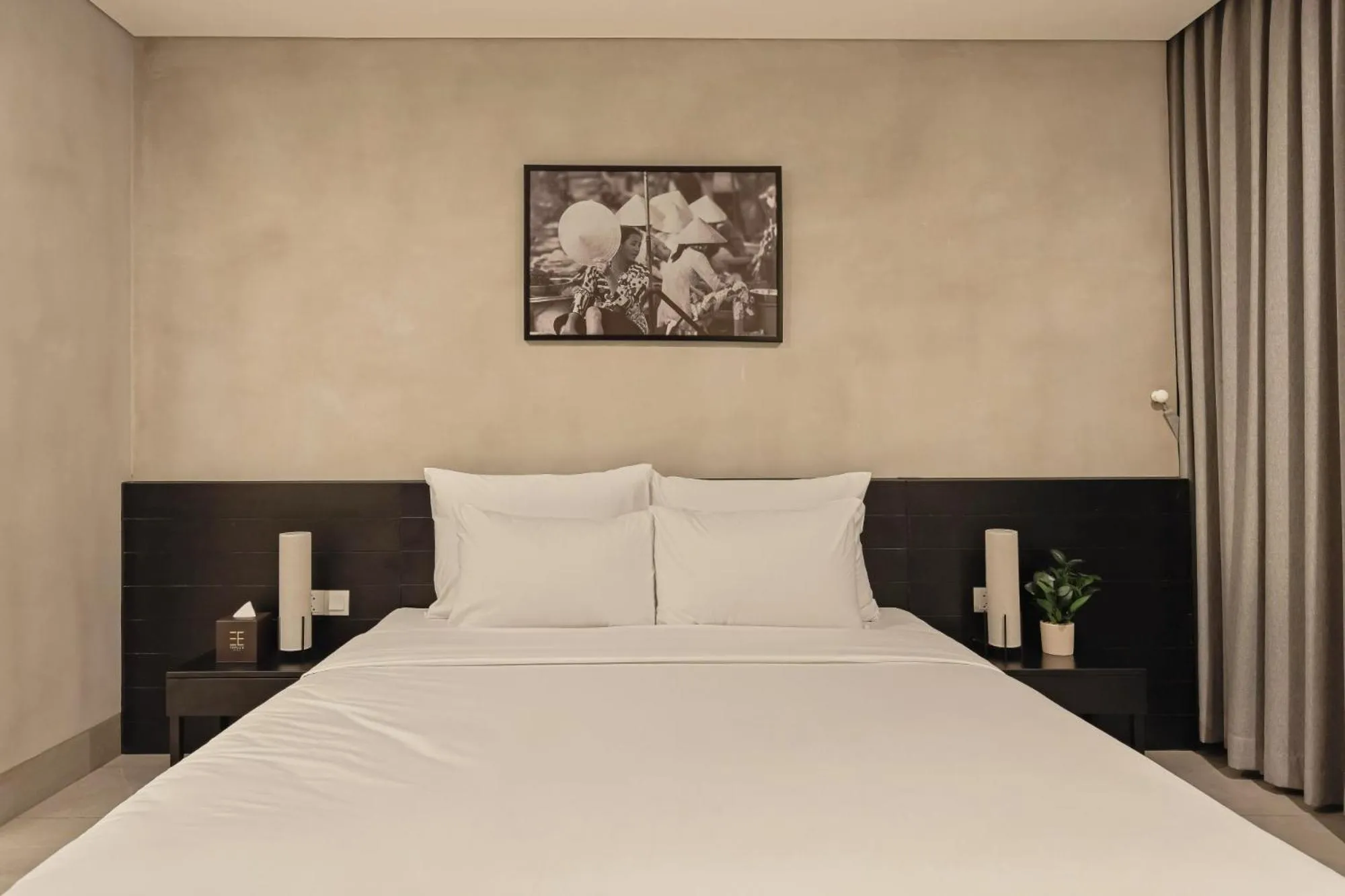 Bed in Triple E Hotel Metro Ben Thanh