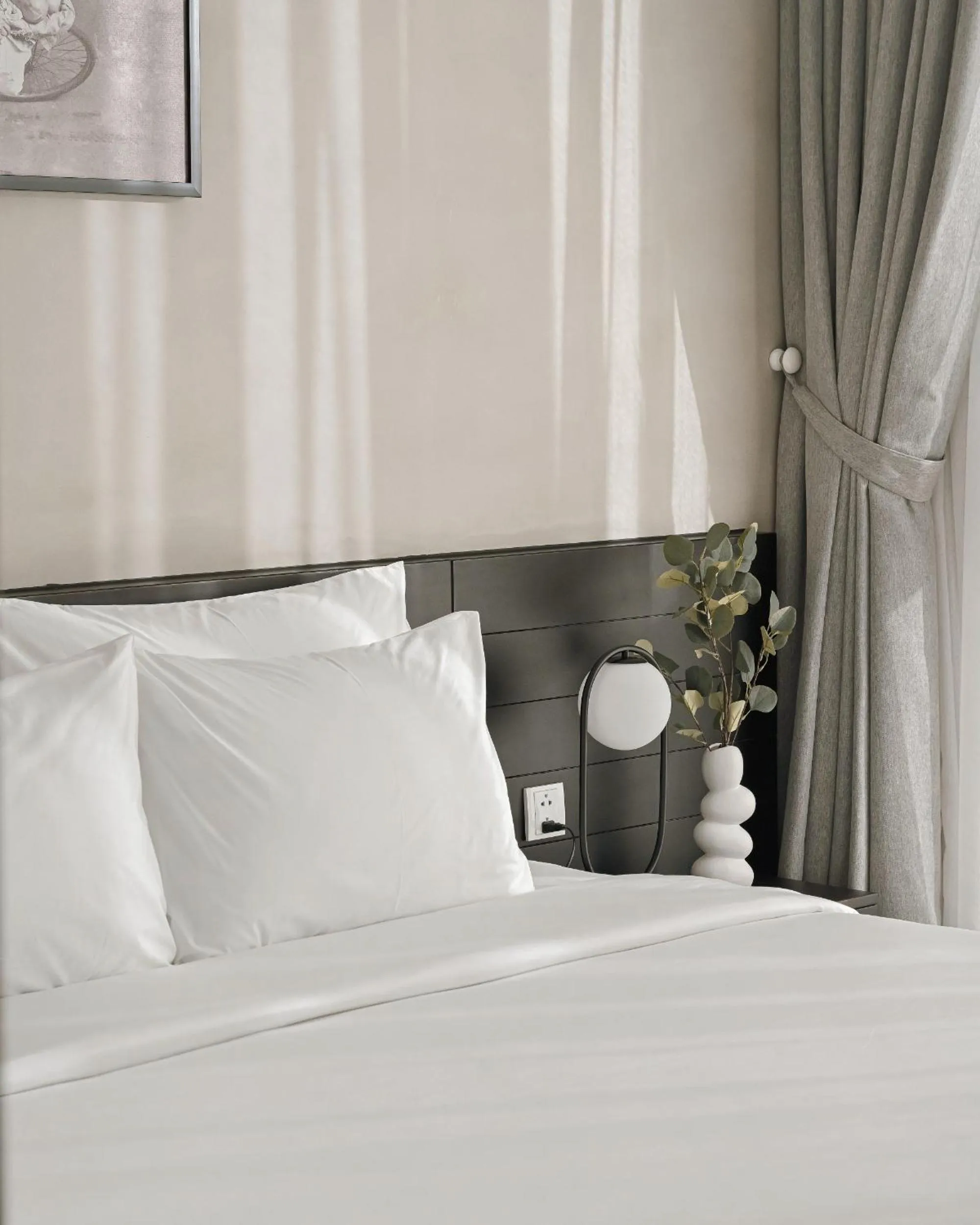 Bed in Triple E Hotel Metro Ben Thanh