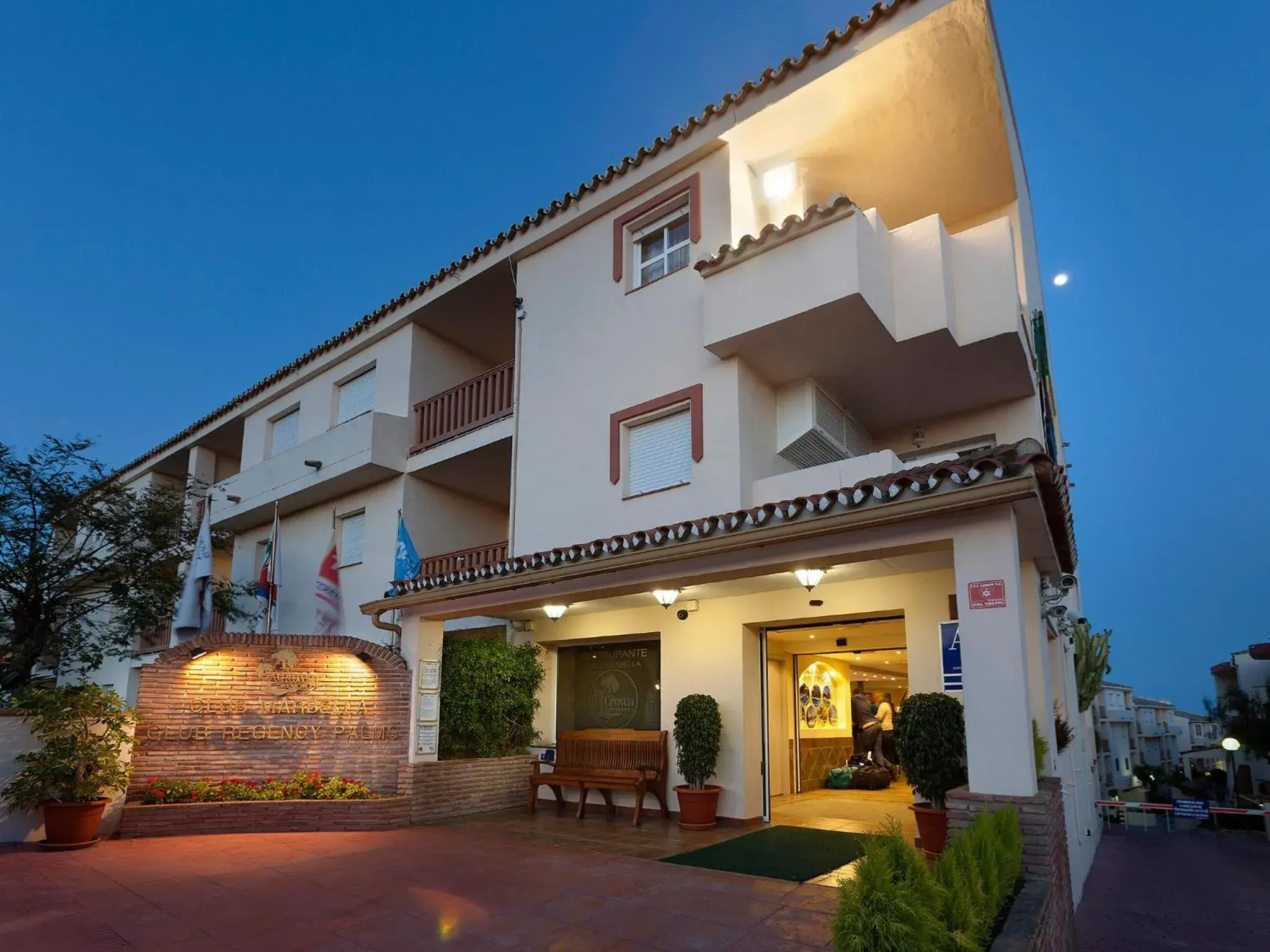 Facade/entrance in Crown Resorts Club Marbella Facade/entrance in Crown Resorts Club Marbella
