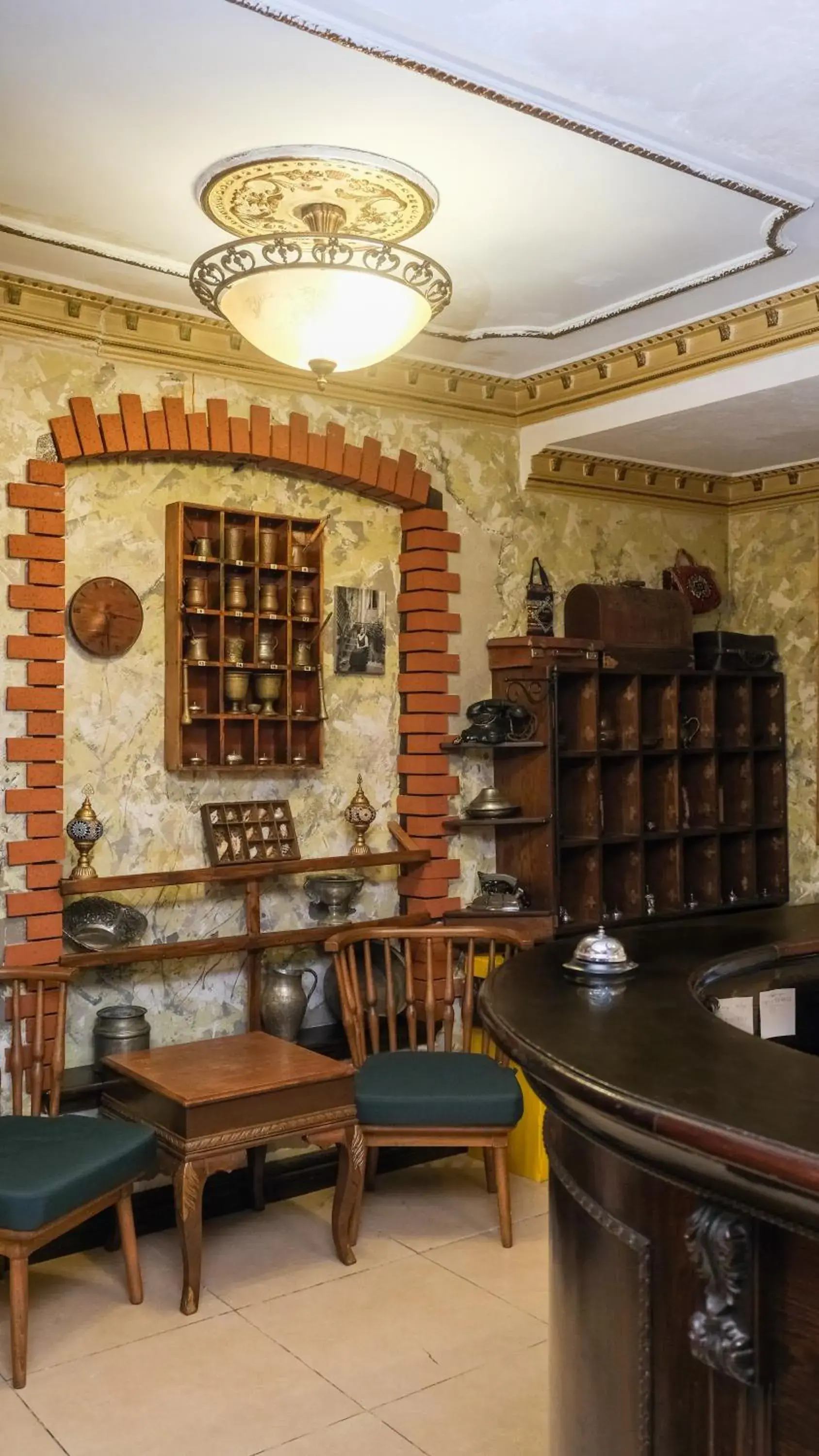 Lobby or reception in Istanbul Irish Hotel Lobby or reception in Istanbul Irish Hotel