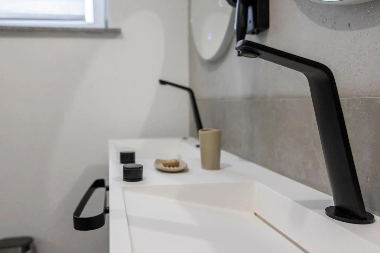 Bathroom in Hotel Residenz Luxury - Outletcity - Parken - Klima - 24h Check-In