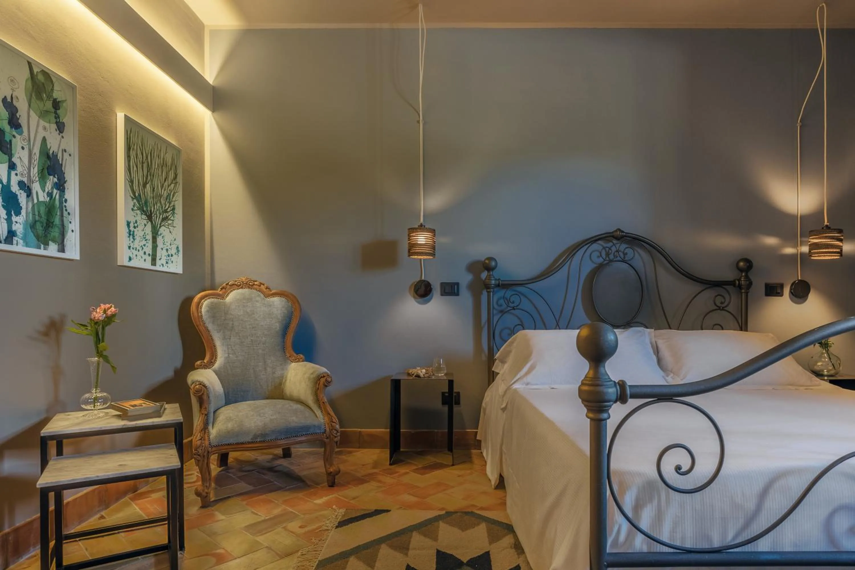 Bedroom, Bed in Masseria del Carboj