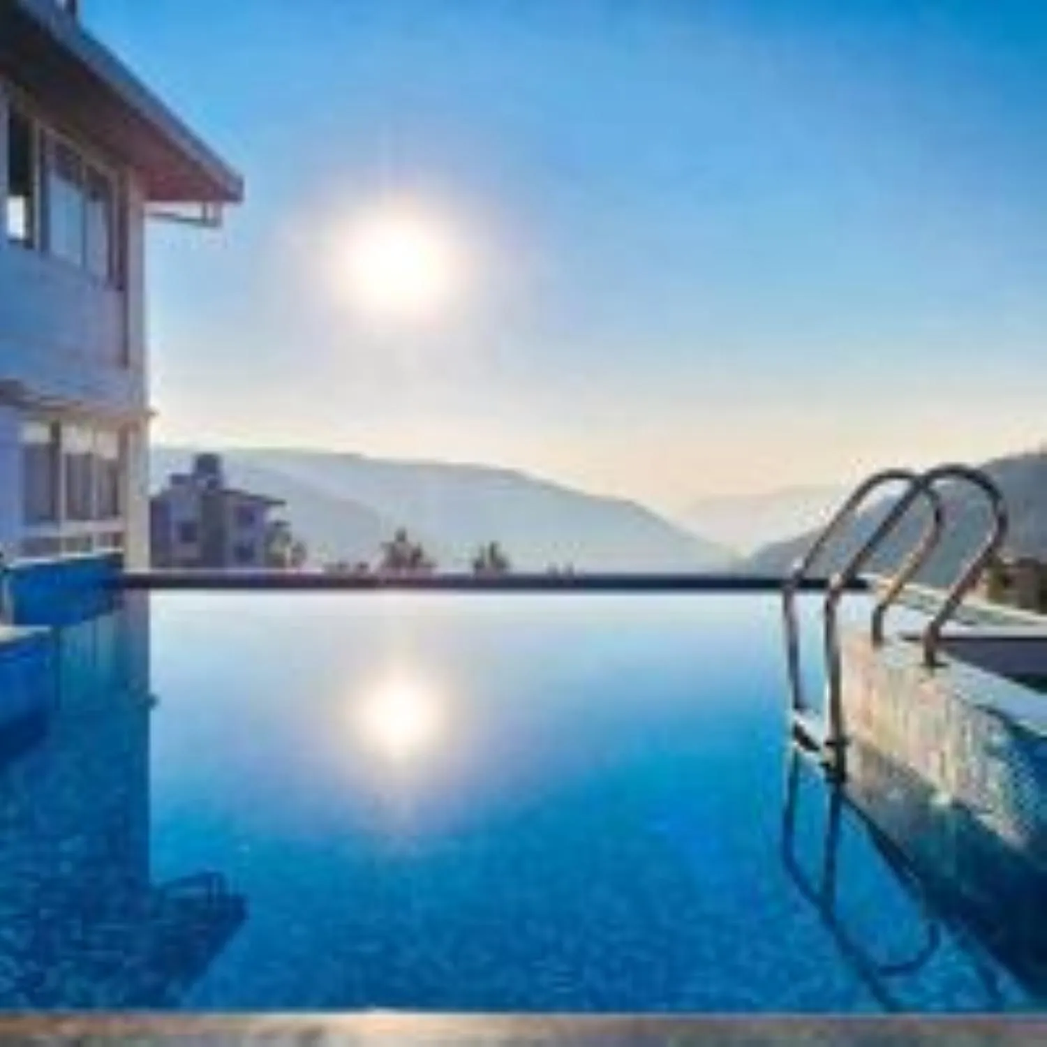 Pool view in VITS Panchgani