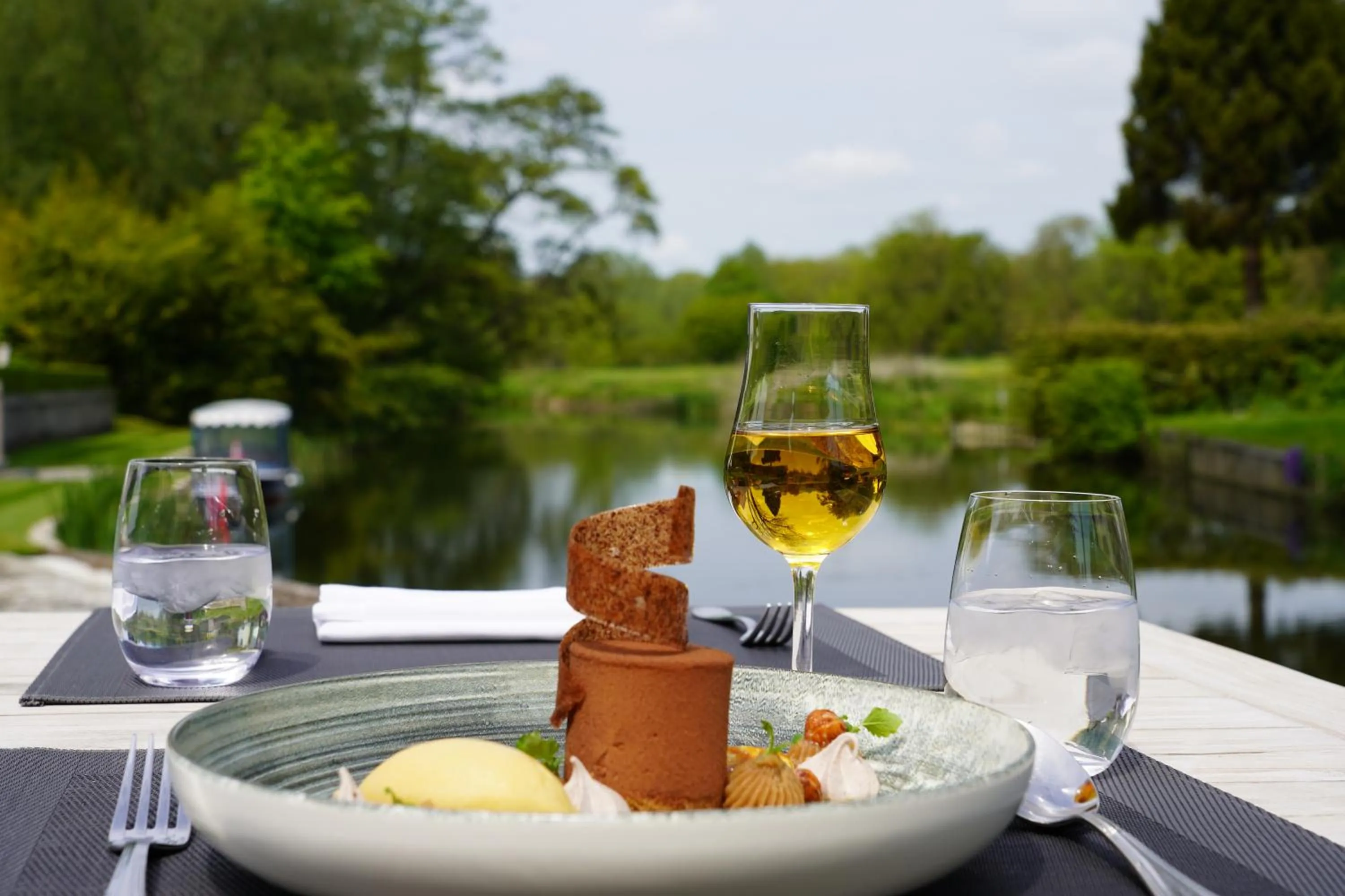 Food and drinks in Talbooth House & Spa