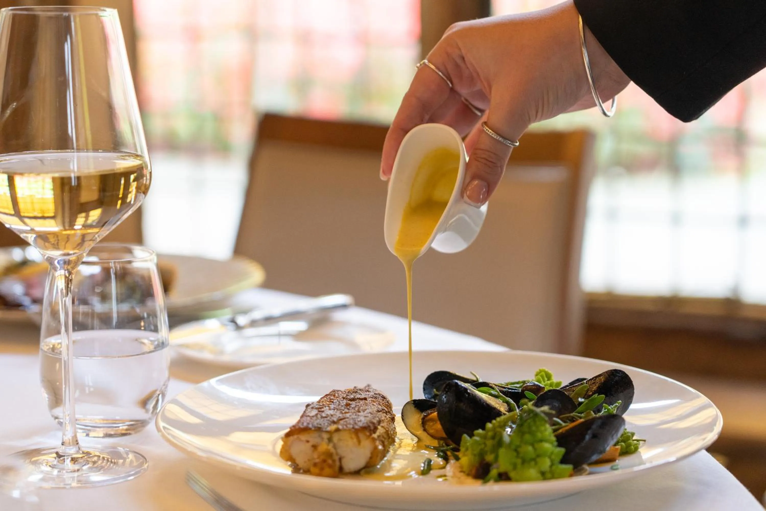 Food and drinks in Talbooth House & Spa