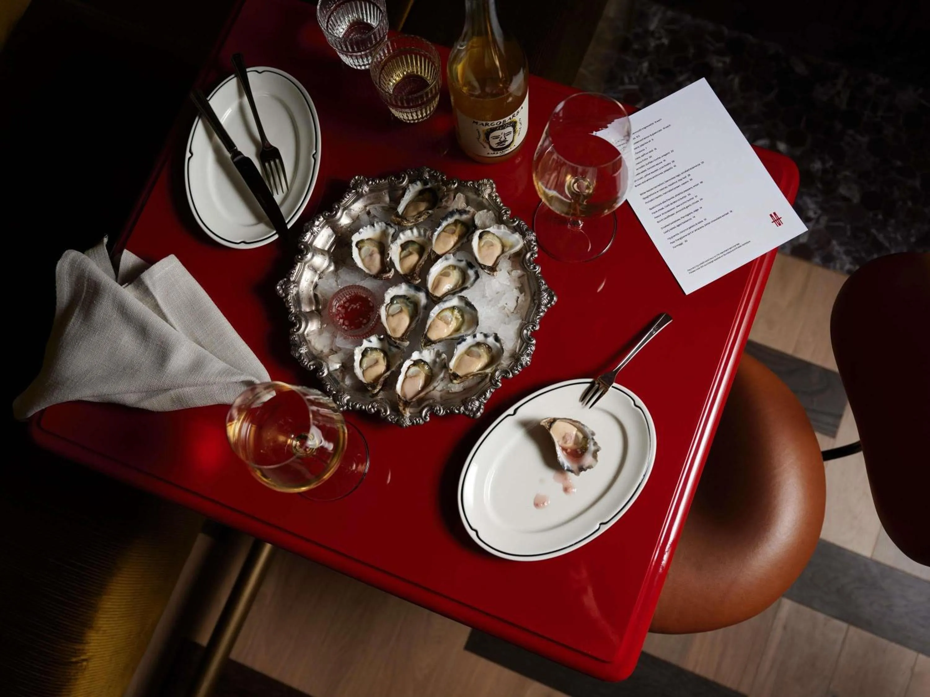 Restaurant/places to eat in Hotel Morris Sydney, Handwritten Collection