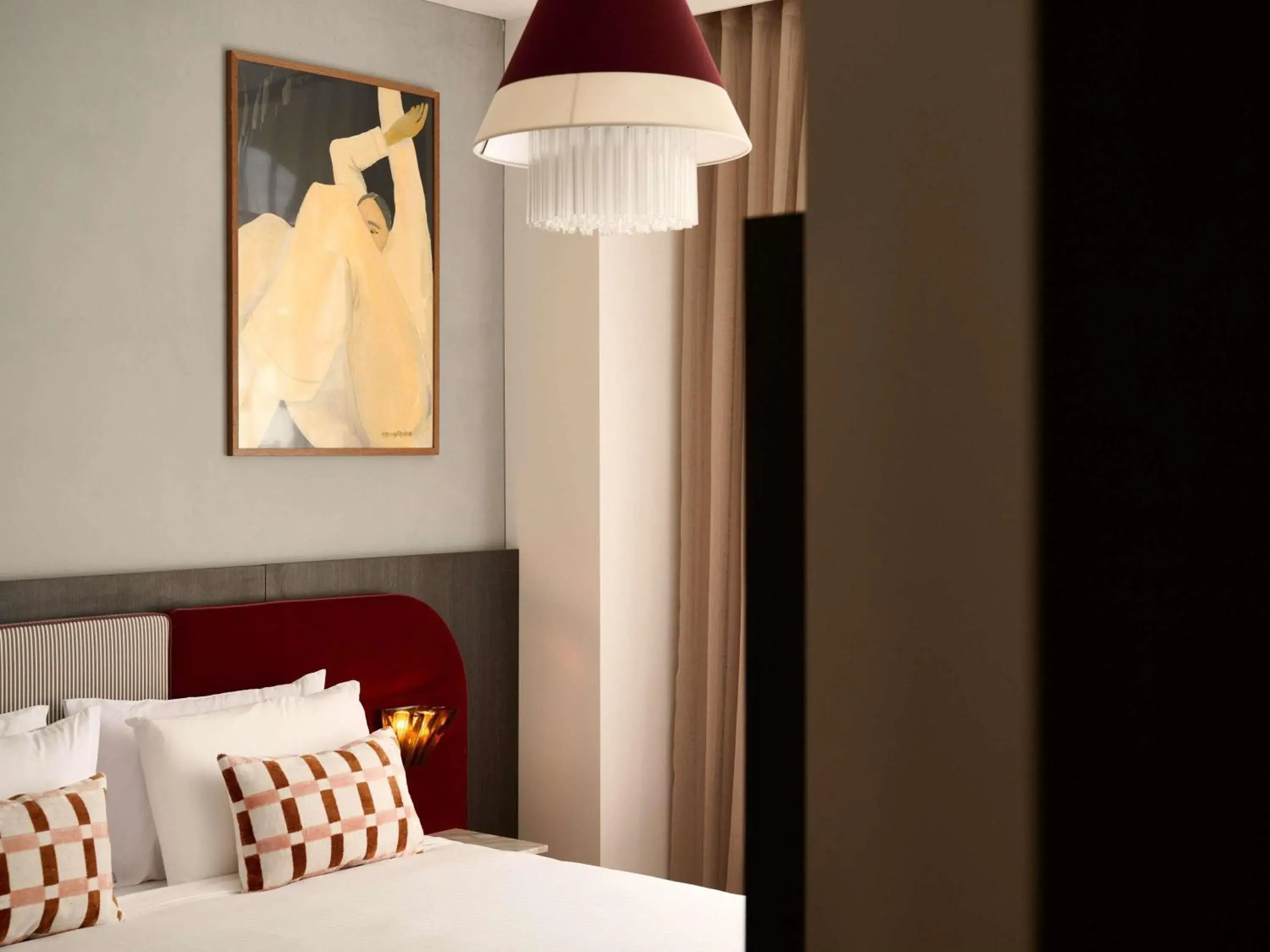 Bedroom, Bed in Hotel Morris Sydney, Handwritten Collection Bedroom, Bed in Hotel Morris Sydney, Handwritten Collection