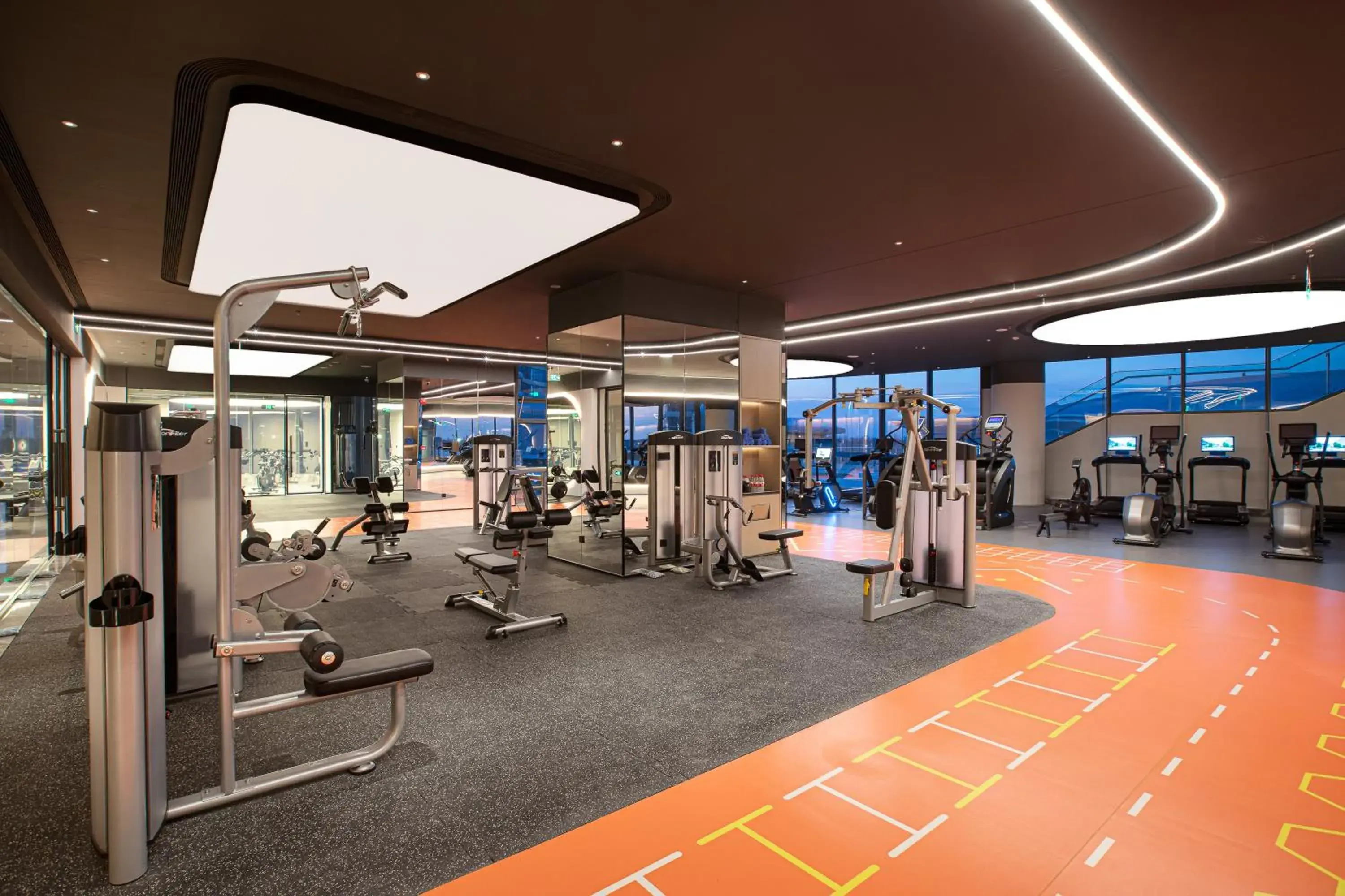 Fitness centre/facilities in Wyndham Shanxi Xiaohe Xincheng Fitness centre/facilities in Wyndham Shanxi Xiaohe Xincheng