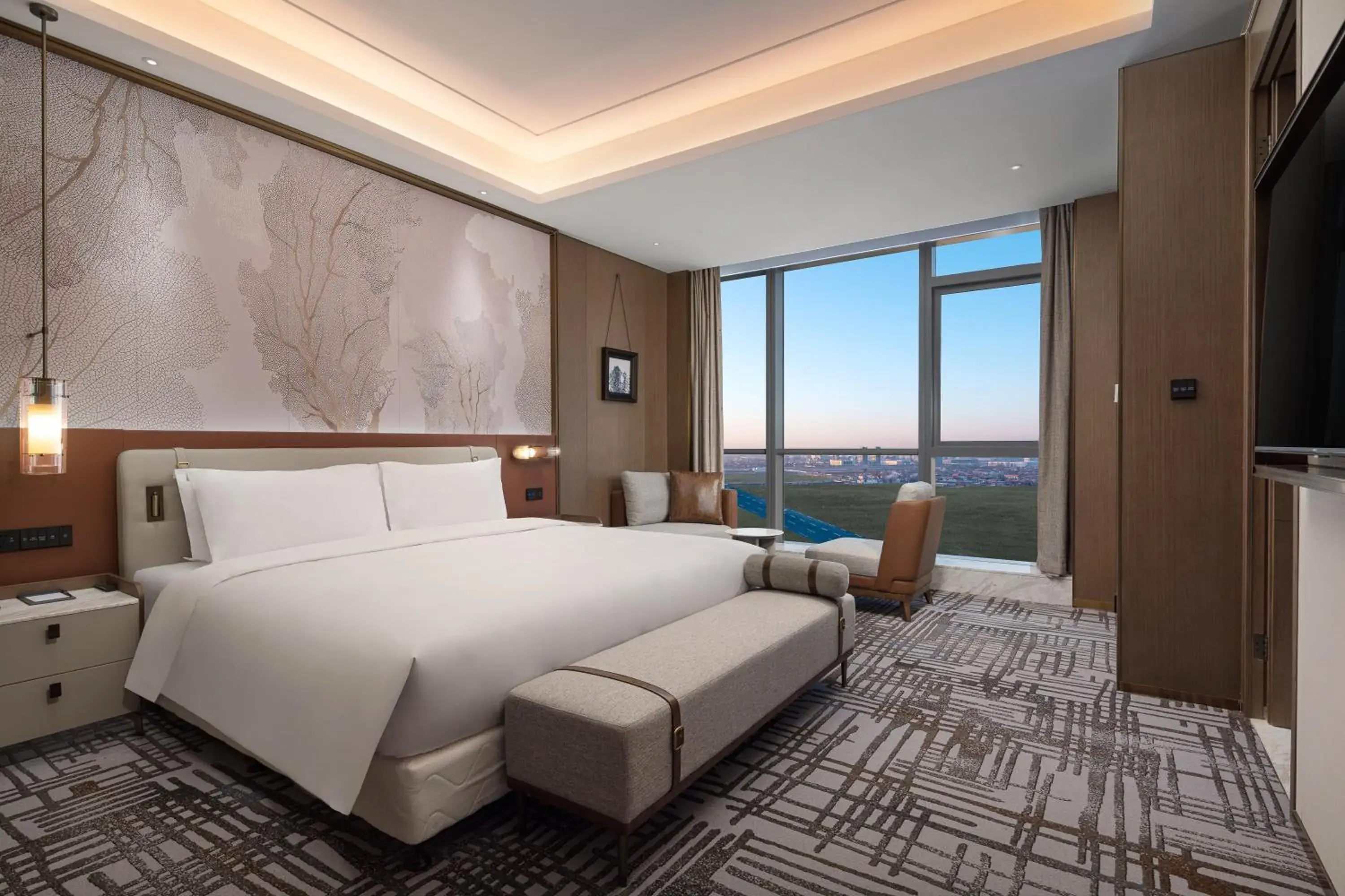 Photo of the whole room, Bed in Wyndham Shanxi Xiaohe Xincheng Photo of the whole room, Bed in Wyndham Shanxi Xiaohe Xincheng
