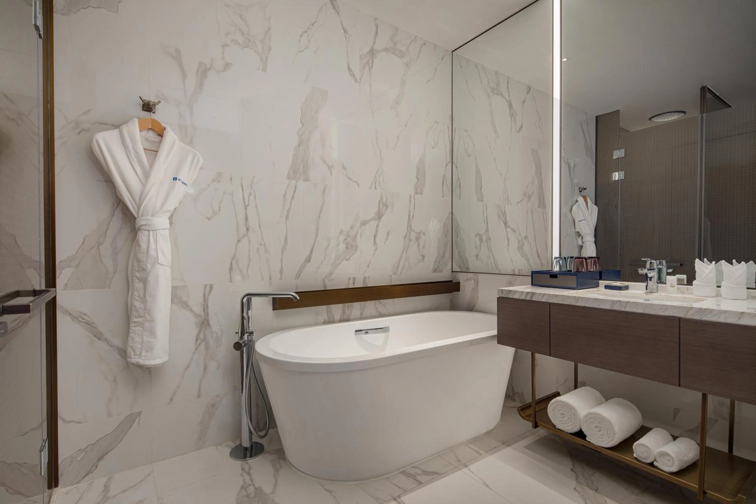 Toilet in Wyndham Shanxi Xiaohe Xincheng